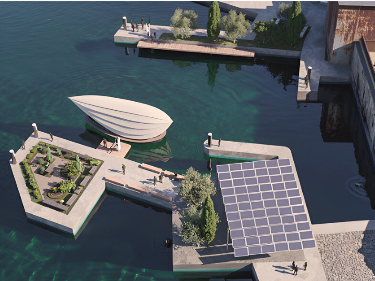 Lucia，conceptual design，Architecture，Water residence，Lucia，conceptual design，Architecture，Water residence，
