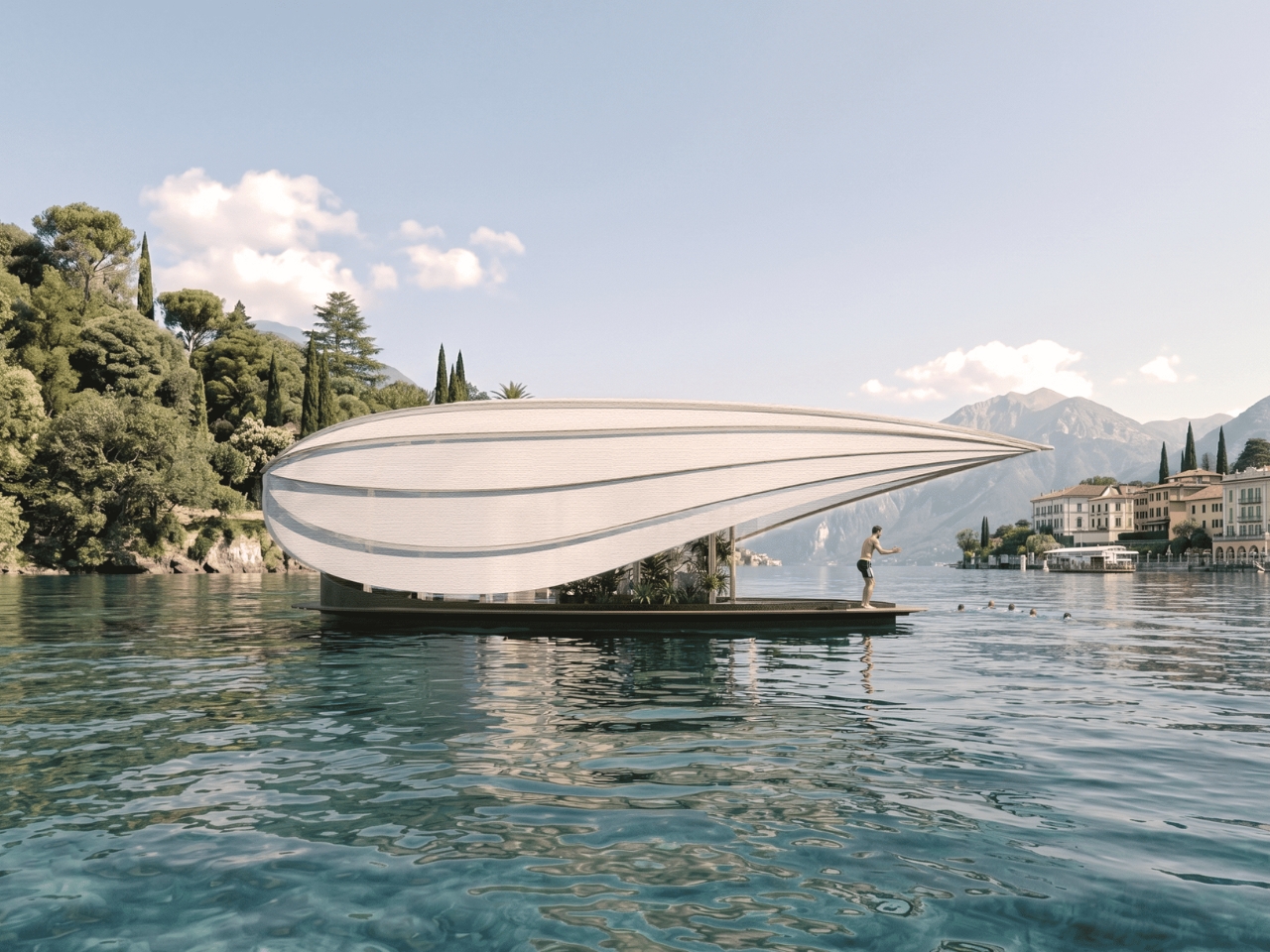 Lucia，conceptual design，Architecture，Water residence，Lucia，conceptual design，Architecture，Water residence，
