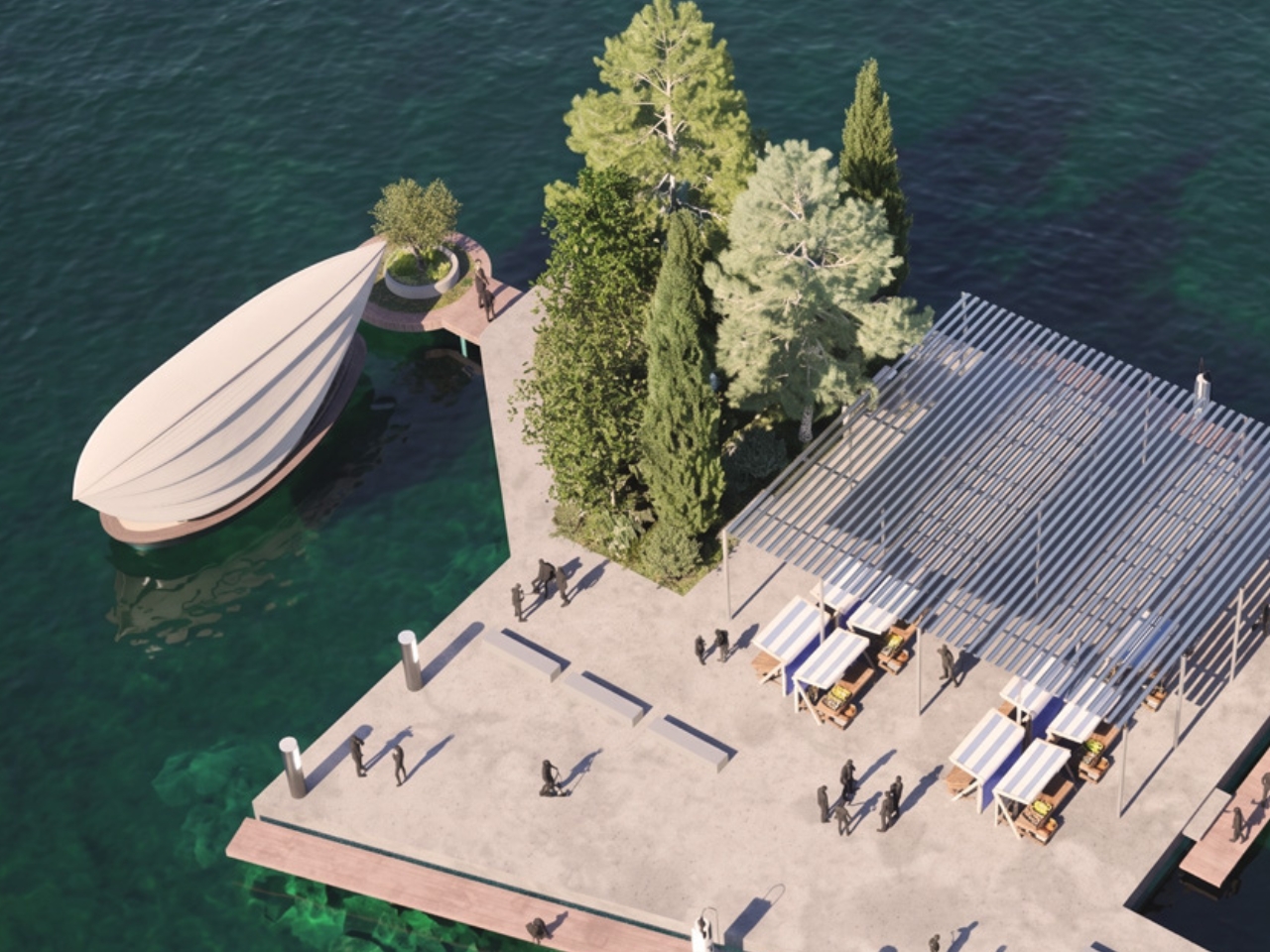 Lucia，conceptual design，Architecture，Water residence，Lucia，conceptual design，Architecture，Water residence，
