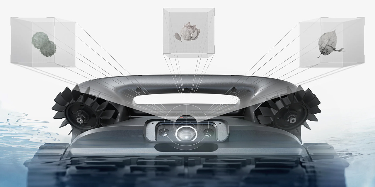 AquaSense X，robot，artificial intelligence，Swimming Pool Robot，