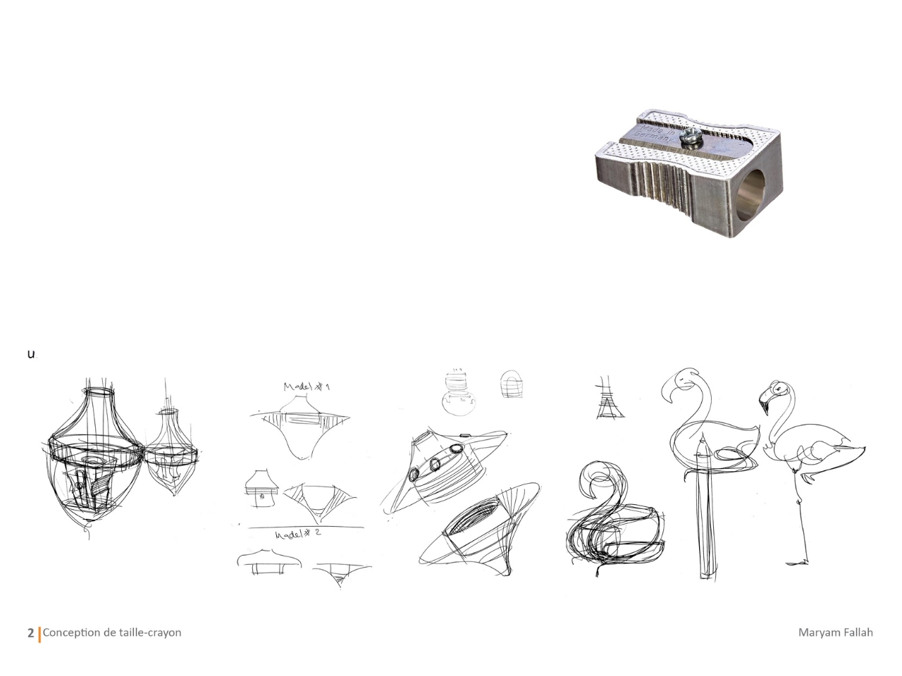 Ferfereh，pencil sharpener，top，Haute École Arc，