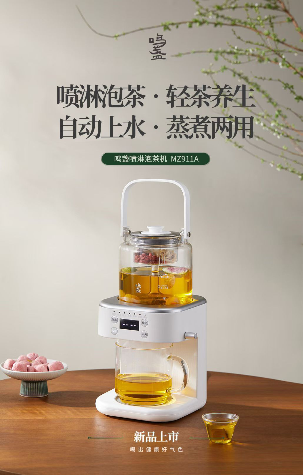 Tea making machine，Health pot，Tea cooker，industrial design，Design services，