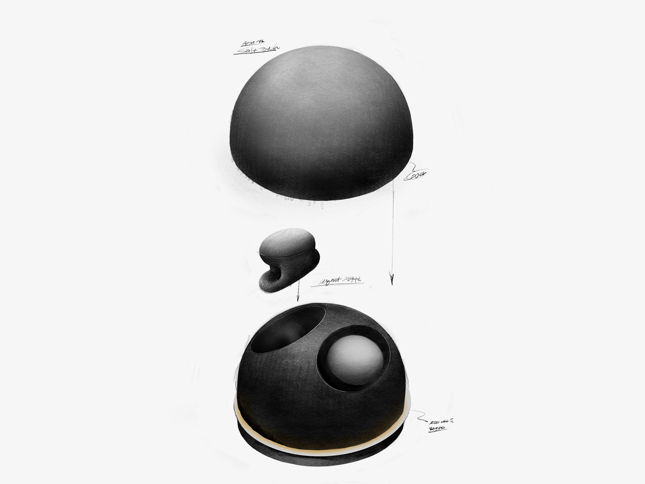 Bird.zzz，Jiyoun Kim Studio，LG Labs，EEG monitoring，Bedside atmosphere lamp，