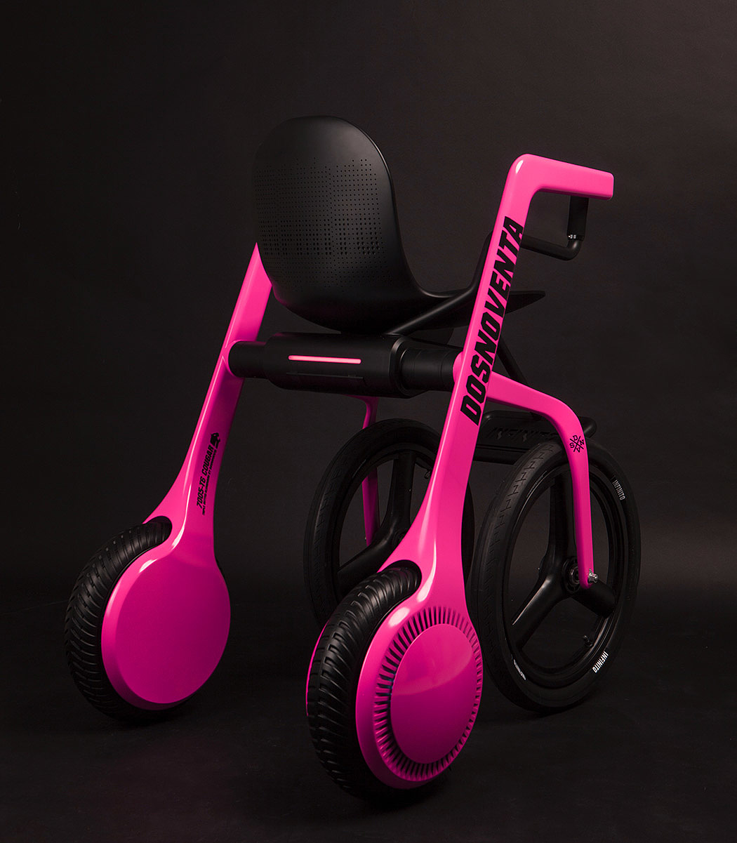 wheelchair，Pink，