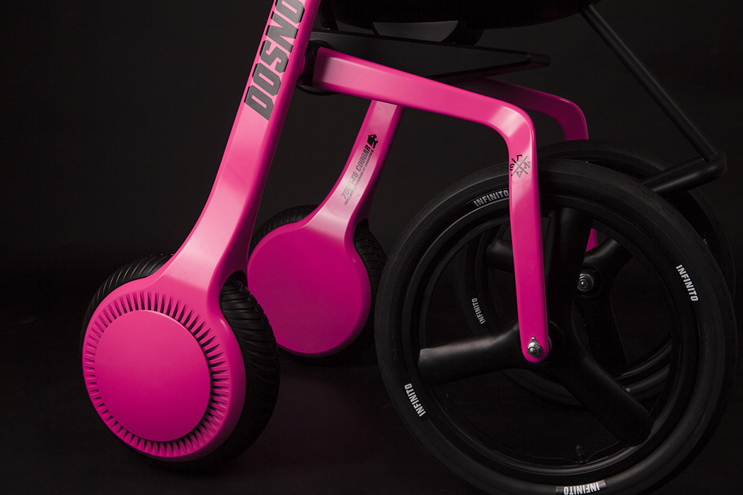 wheelchair，Pink，