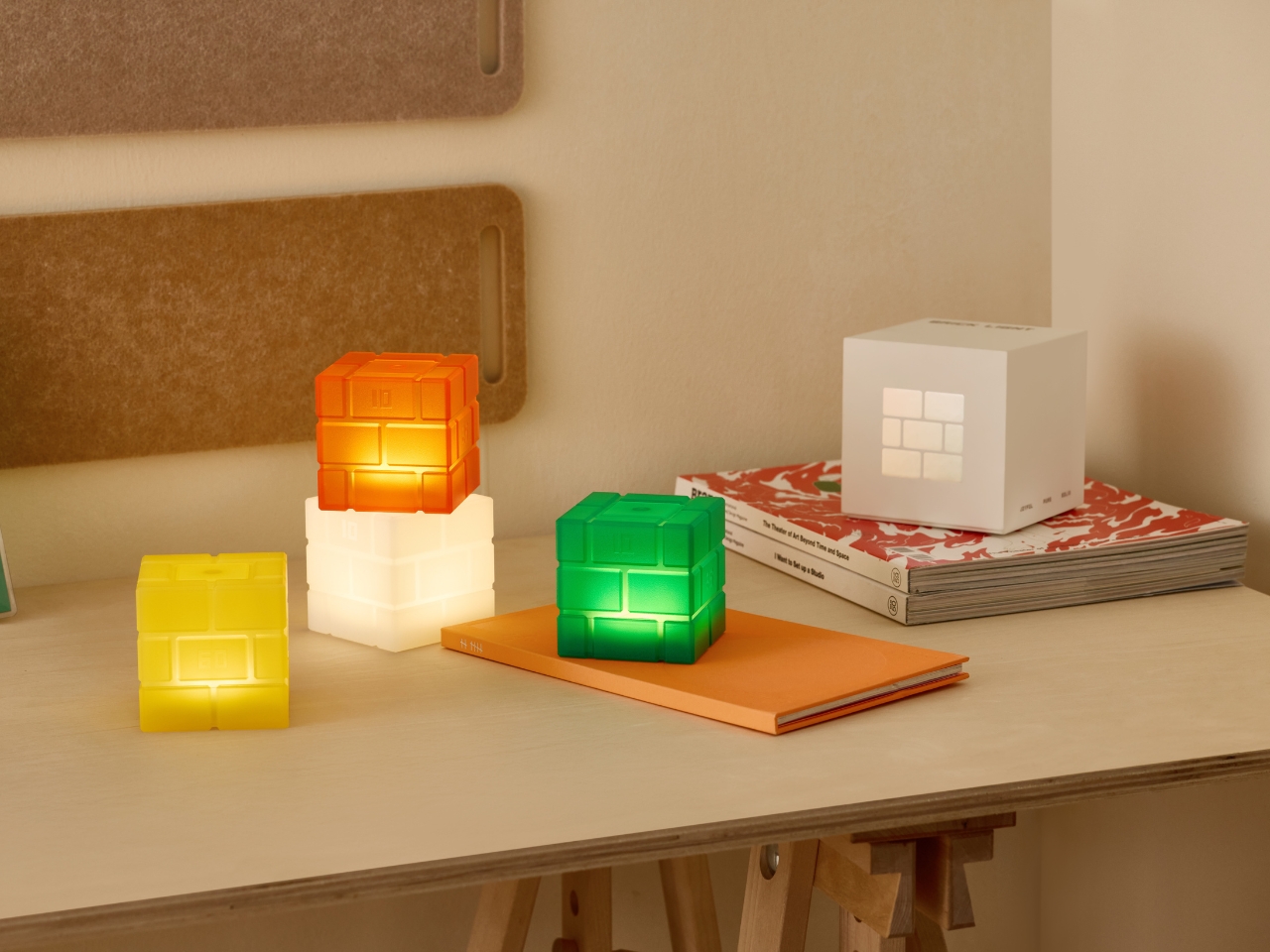 lighting，Brick shape，Travel memory lamps，Flame-retardant PC material，