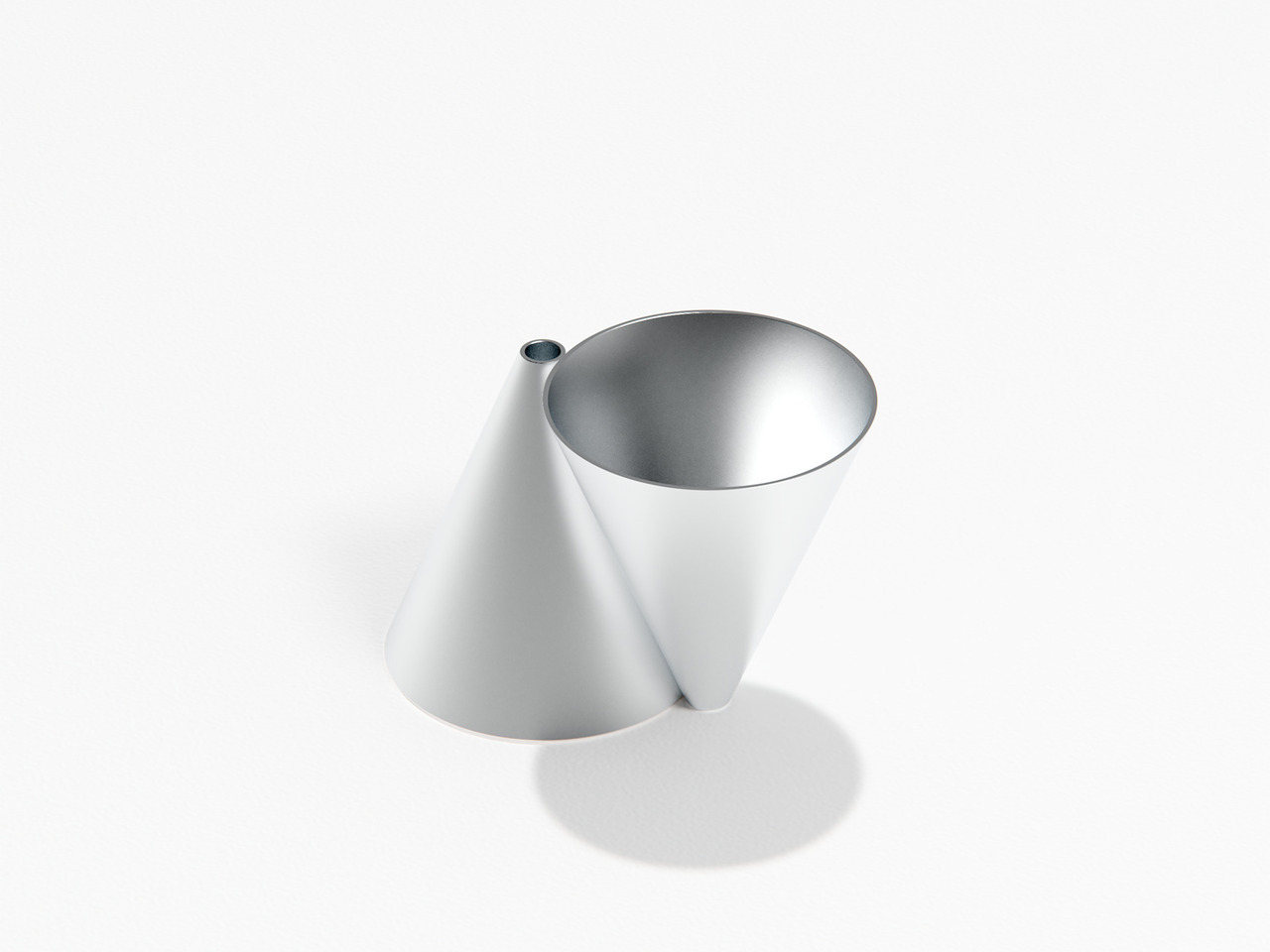 Bauhaus ，pen container，Konus，aluminum cone，