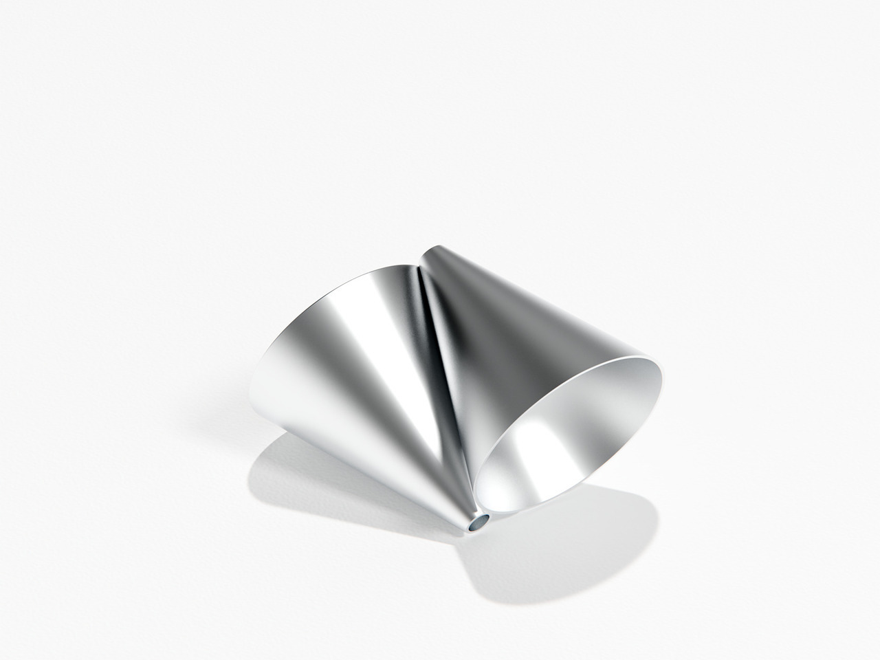 Bauhaus ，pen container，Konus，aluminum cone，