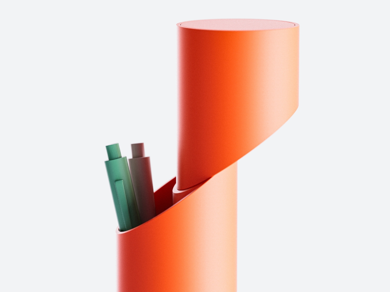 Court，chamfered cylindrical lamp，Matte floor lamp，pastel color matching，lamps and lanterns，