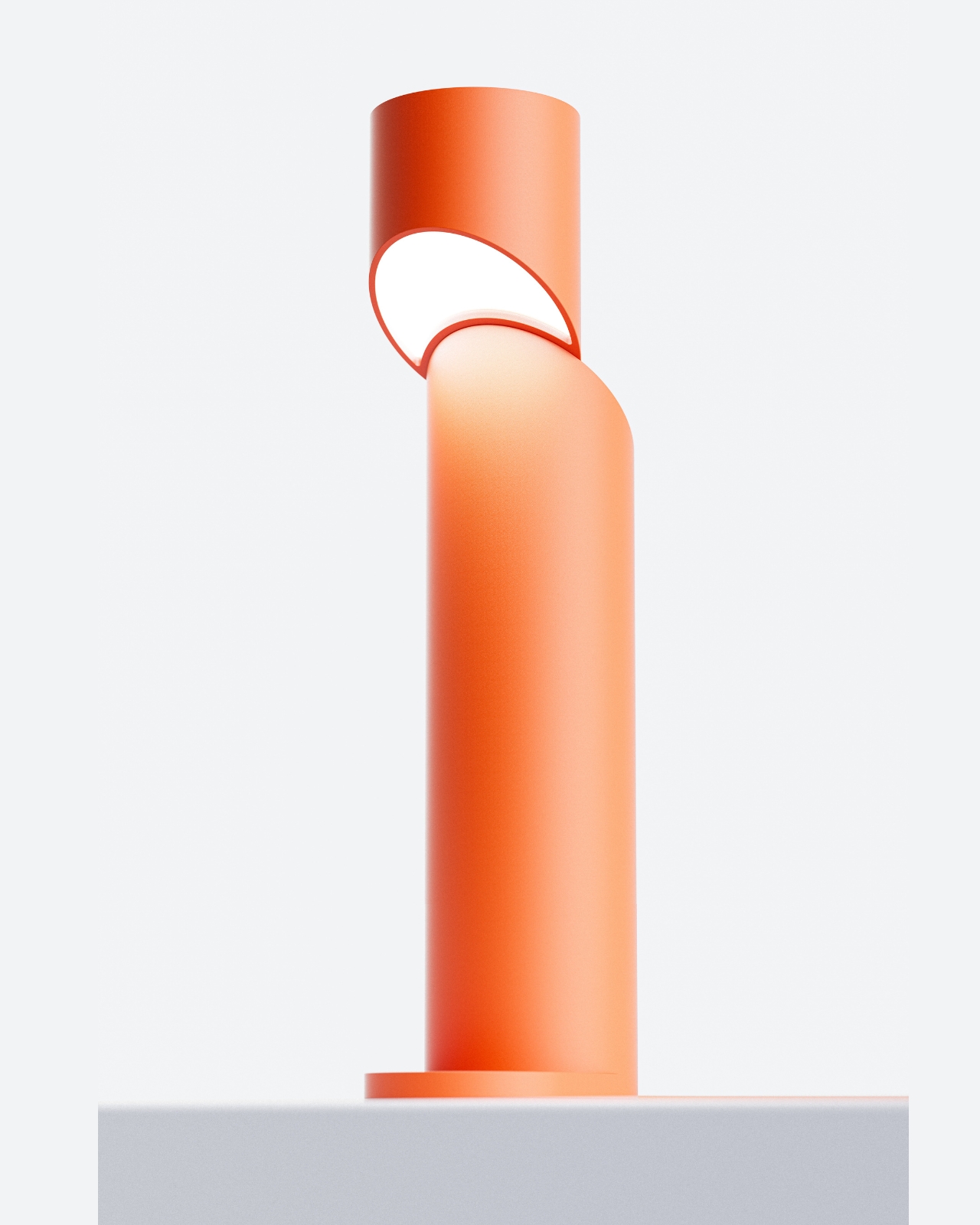 Court，chamfered cylindrical lamp，Matte floor lamp，pastel color matching，lamps and lanterns，