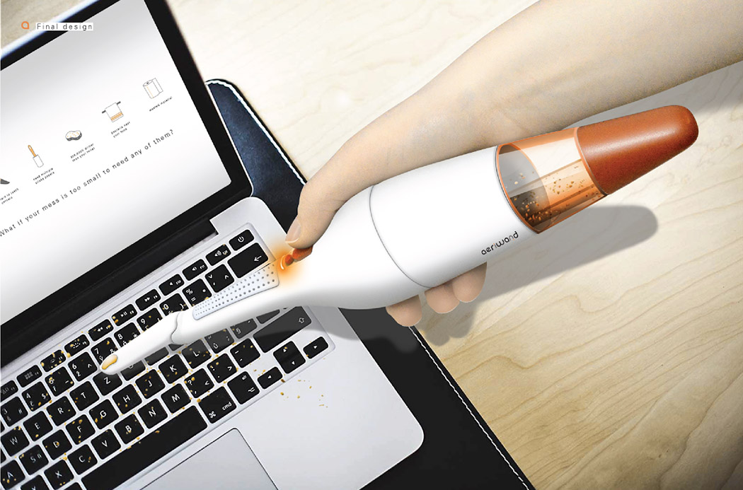 Aeriwand.，180°，Vacuum cleaner，miniature，Michelle piotro，