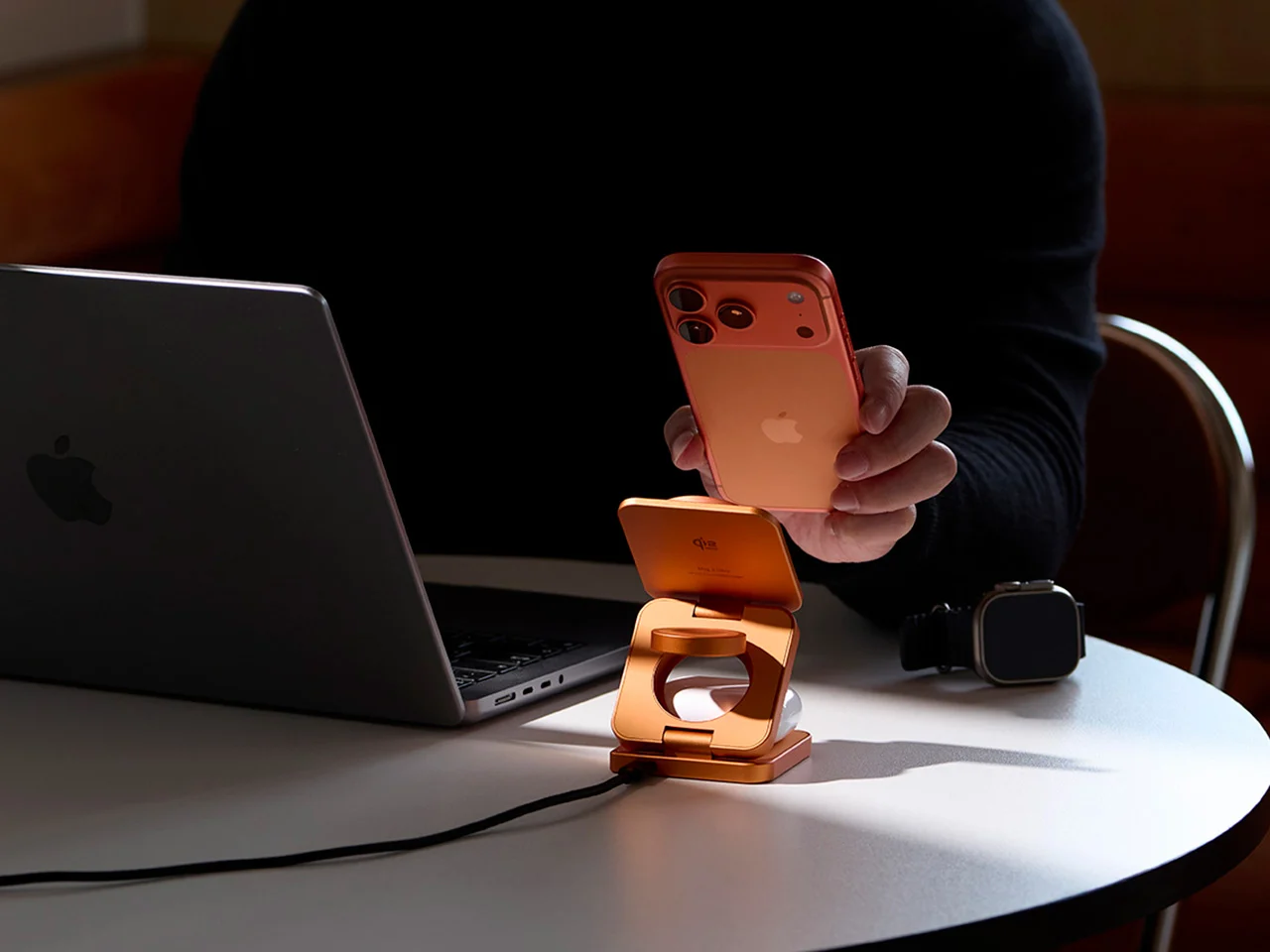 ADAM elements，Mag 3 Ultra，Three in one，Wireless charging，