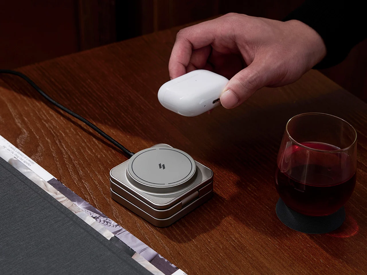 ADAM elements，Mag 3 Ultra，Three in one，Wireless charging，