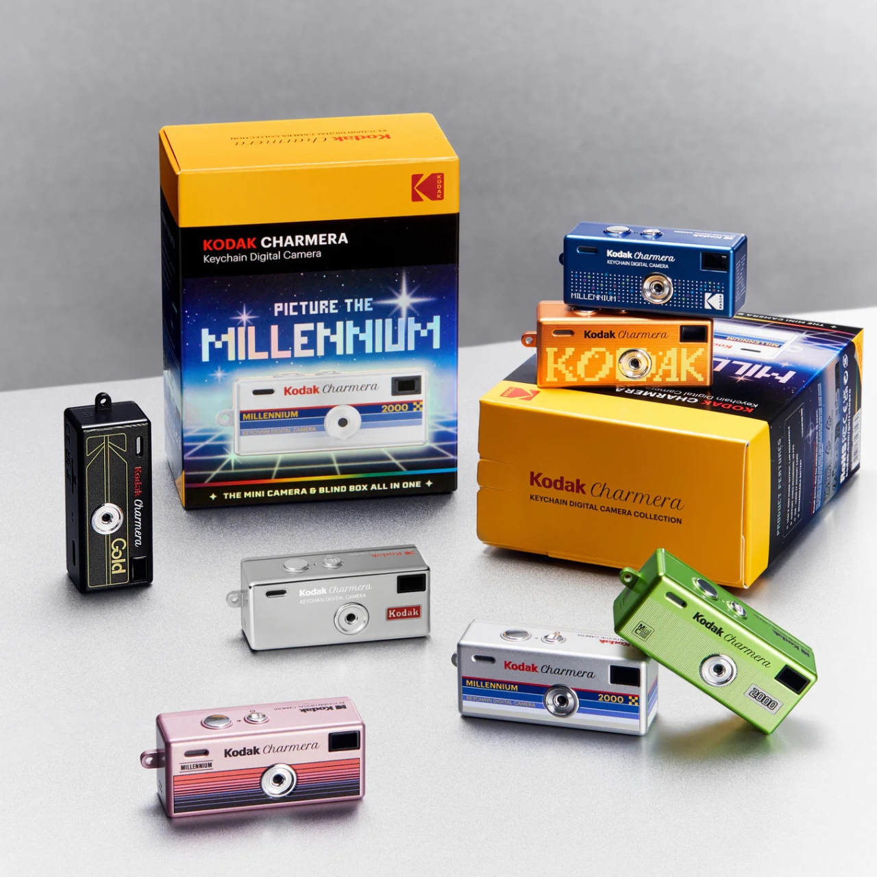 Keychain Camera，Y2K wind，Blind box，Lo-fi Photography，Portable camera，