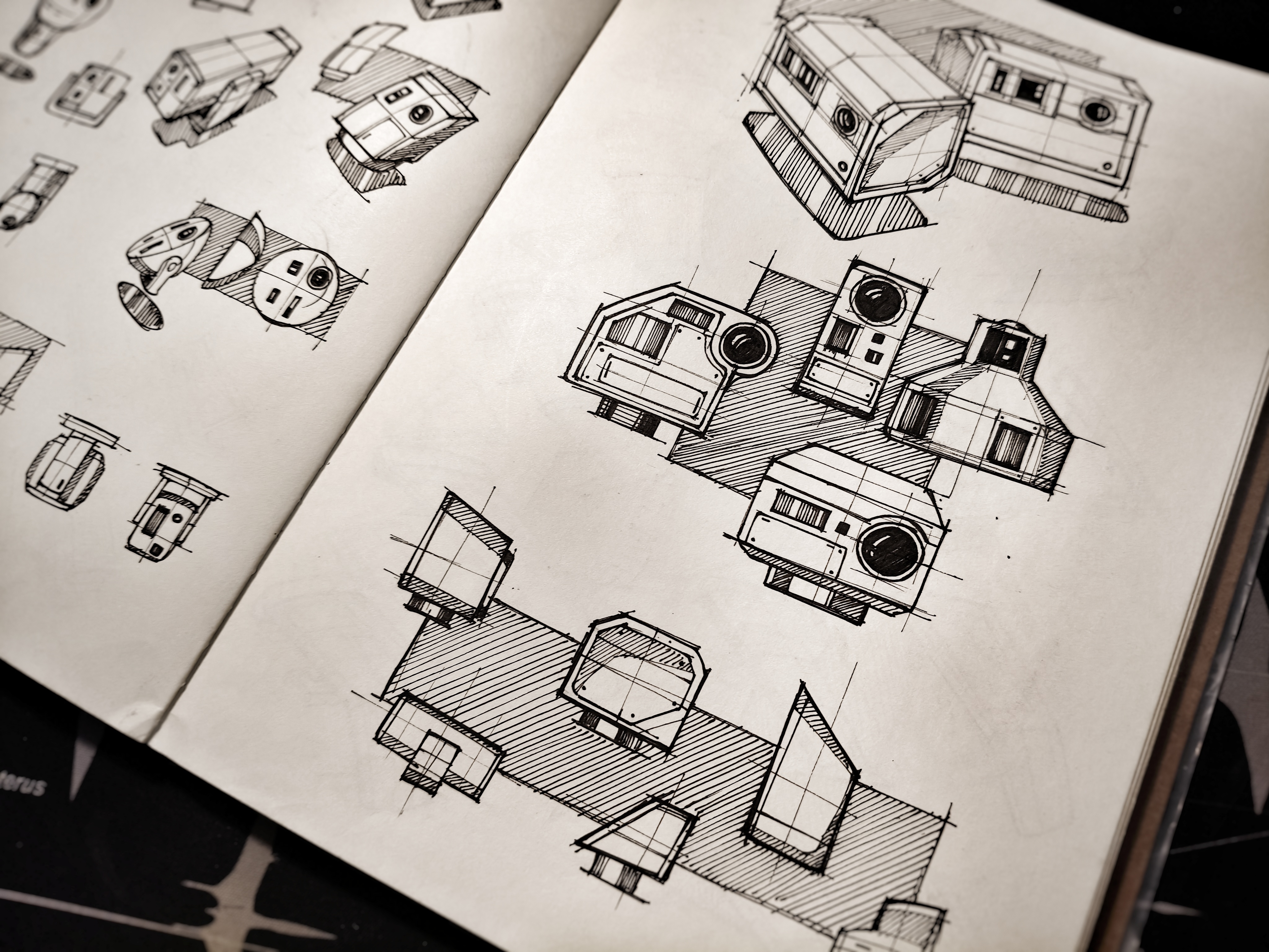 Hand drawn，manuscript，idea sketch ，Structural sketch，sketch，