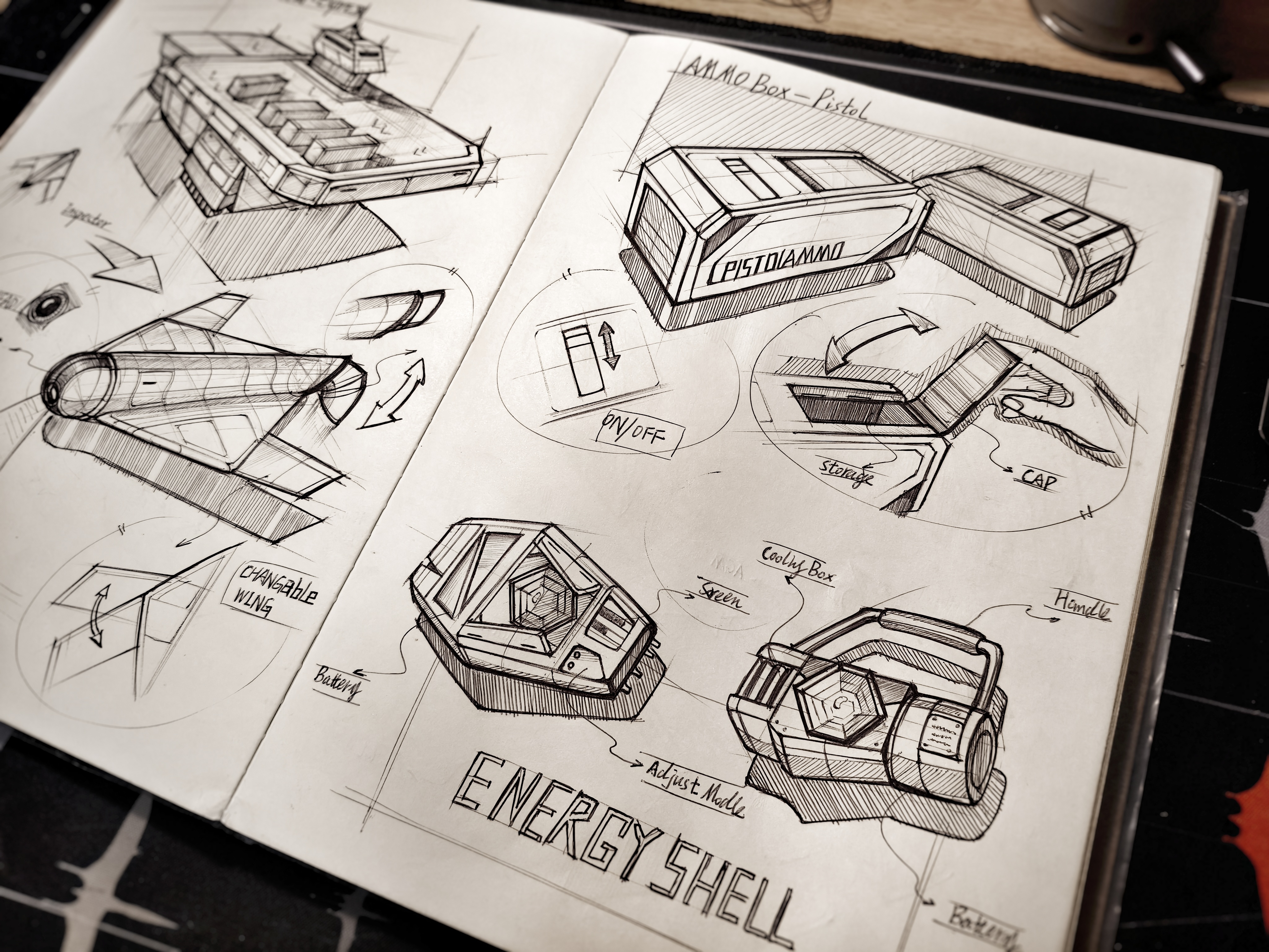 Hand drawn，sketch，sketch，Overview Sketch，draft，Structural sketch，