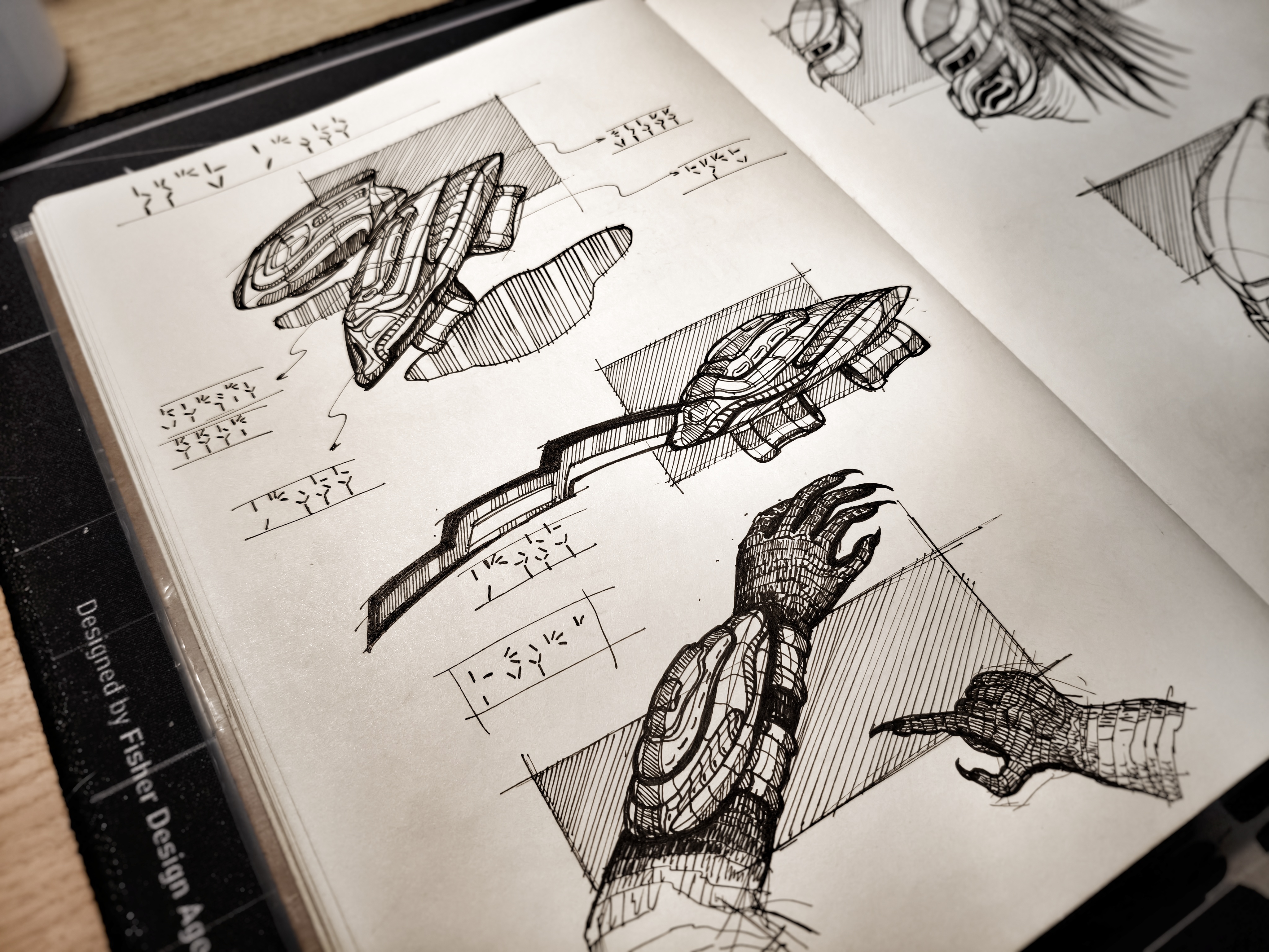 Hand drawn，sketch，sketch，Overview Sketch，draft，Structural sketch，