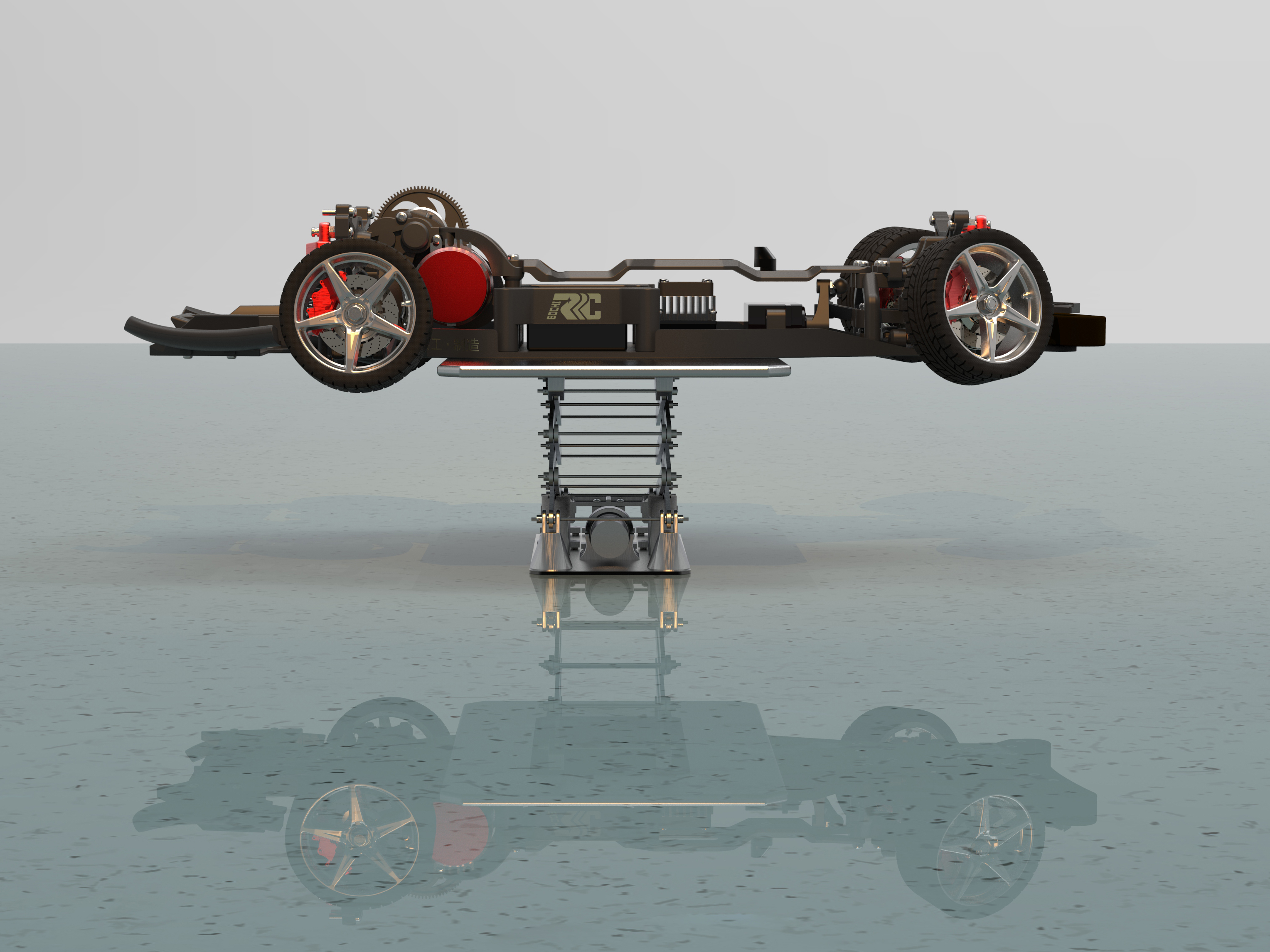 vehicle，RC，Remote control model，frame design，