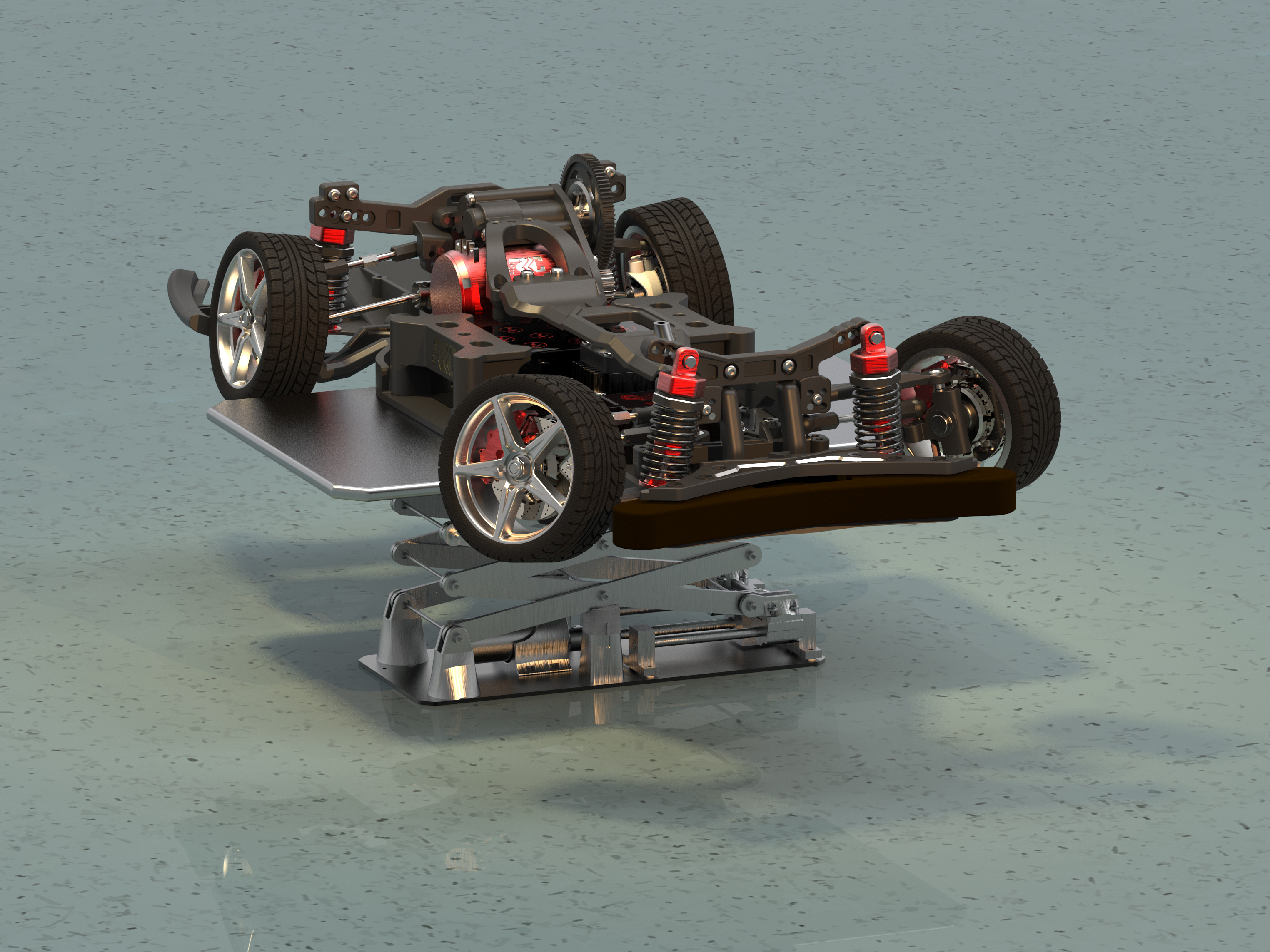 vehicle，RC，Remote control model，frame design，