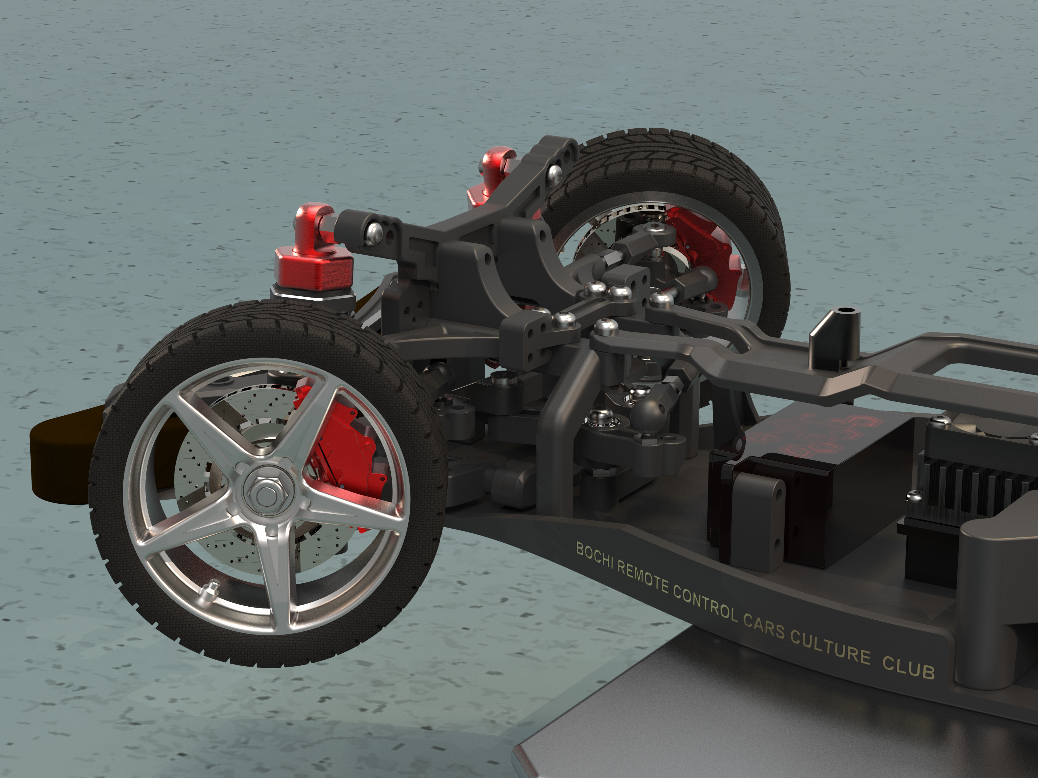 vehicle，RC，Remote control model，frame design，