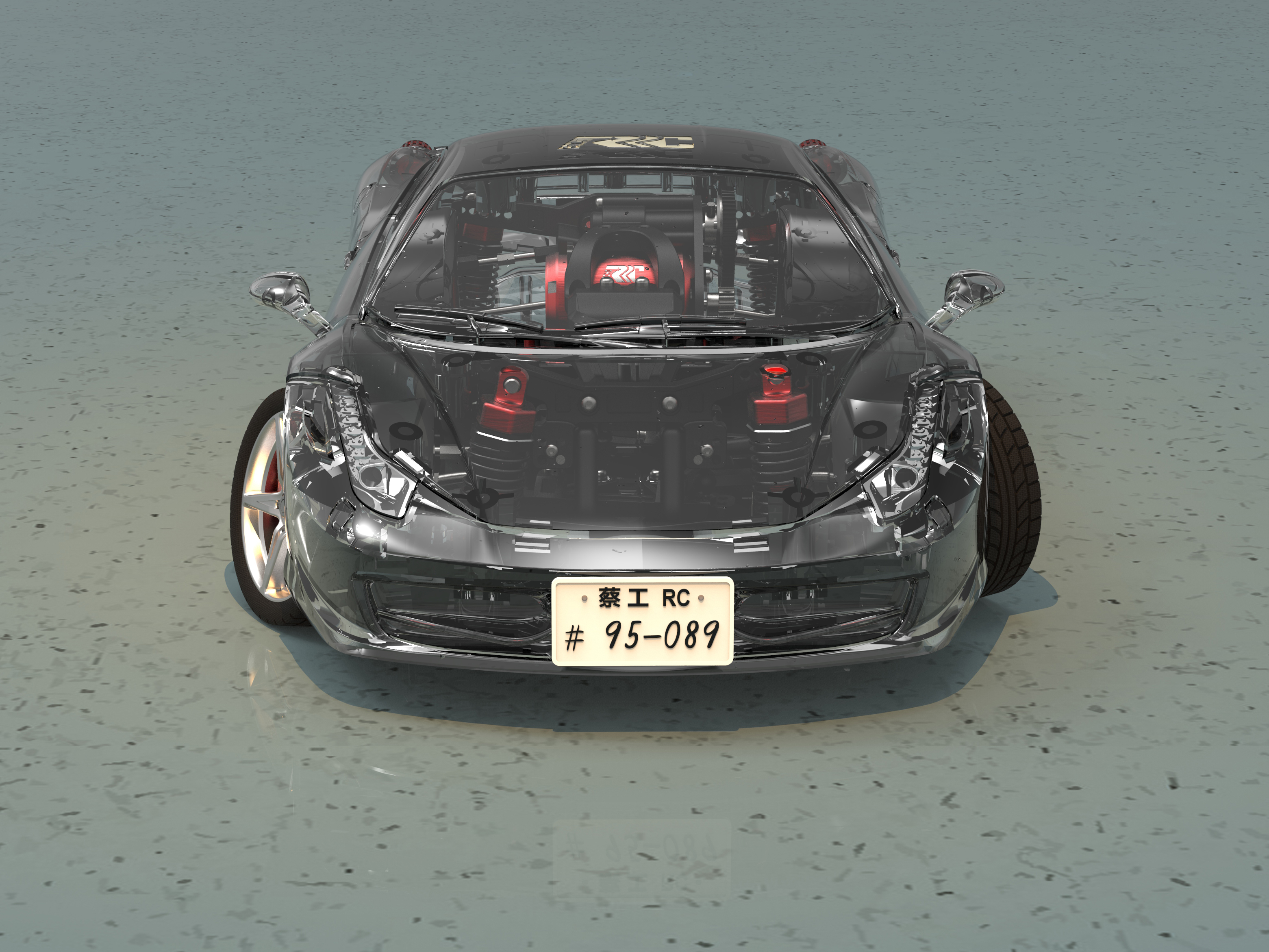 vehicle，RC，Remote control model，frame design，
