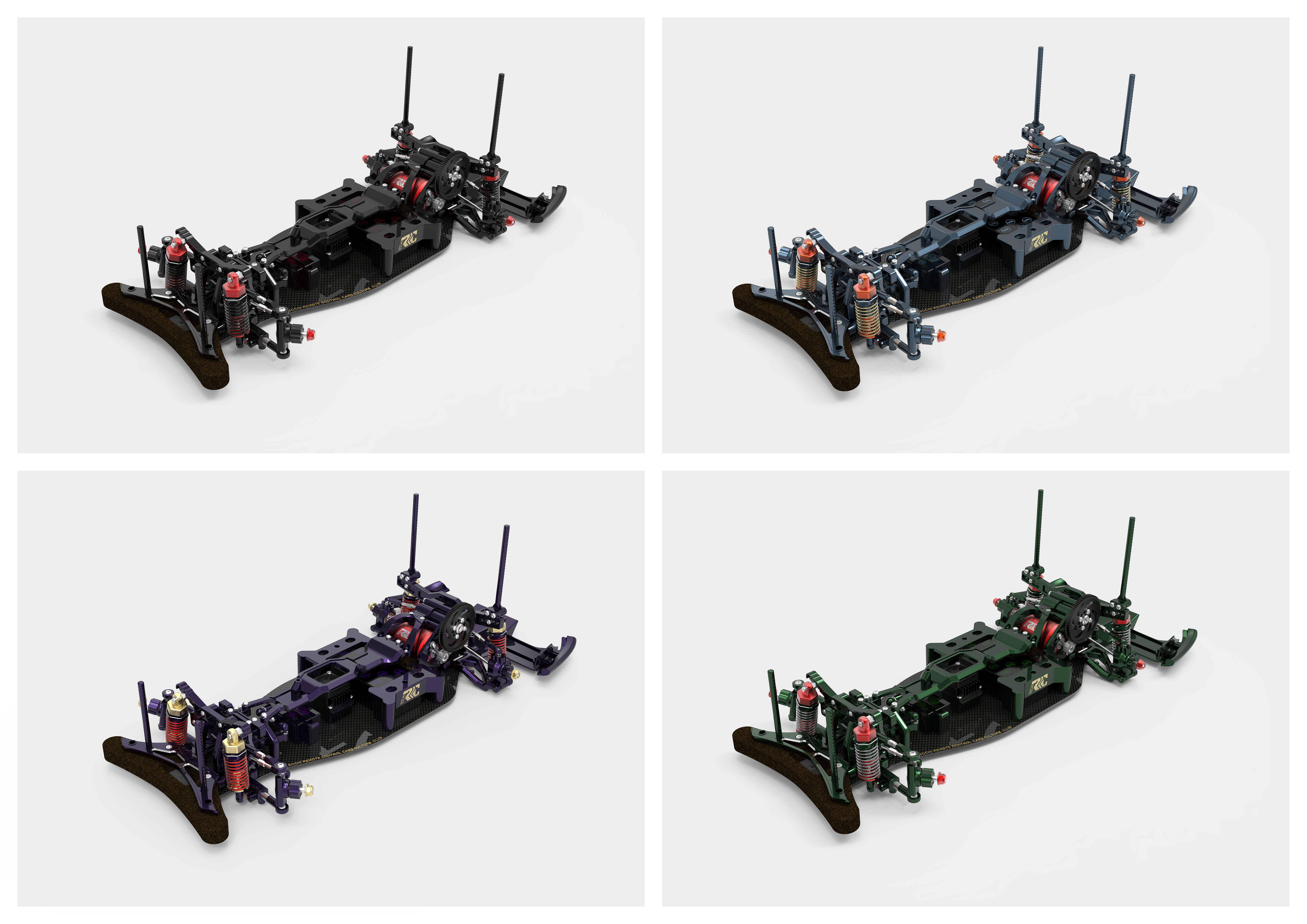 vehicle，RC，Remote control model，frame design，