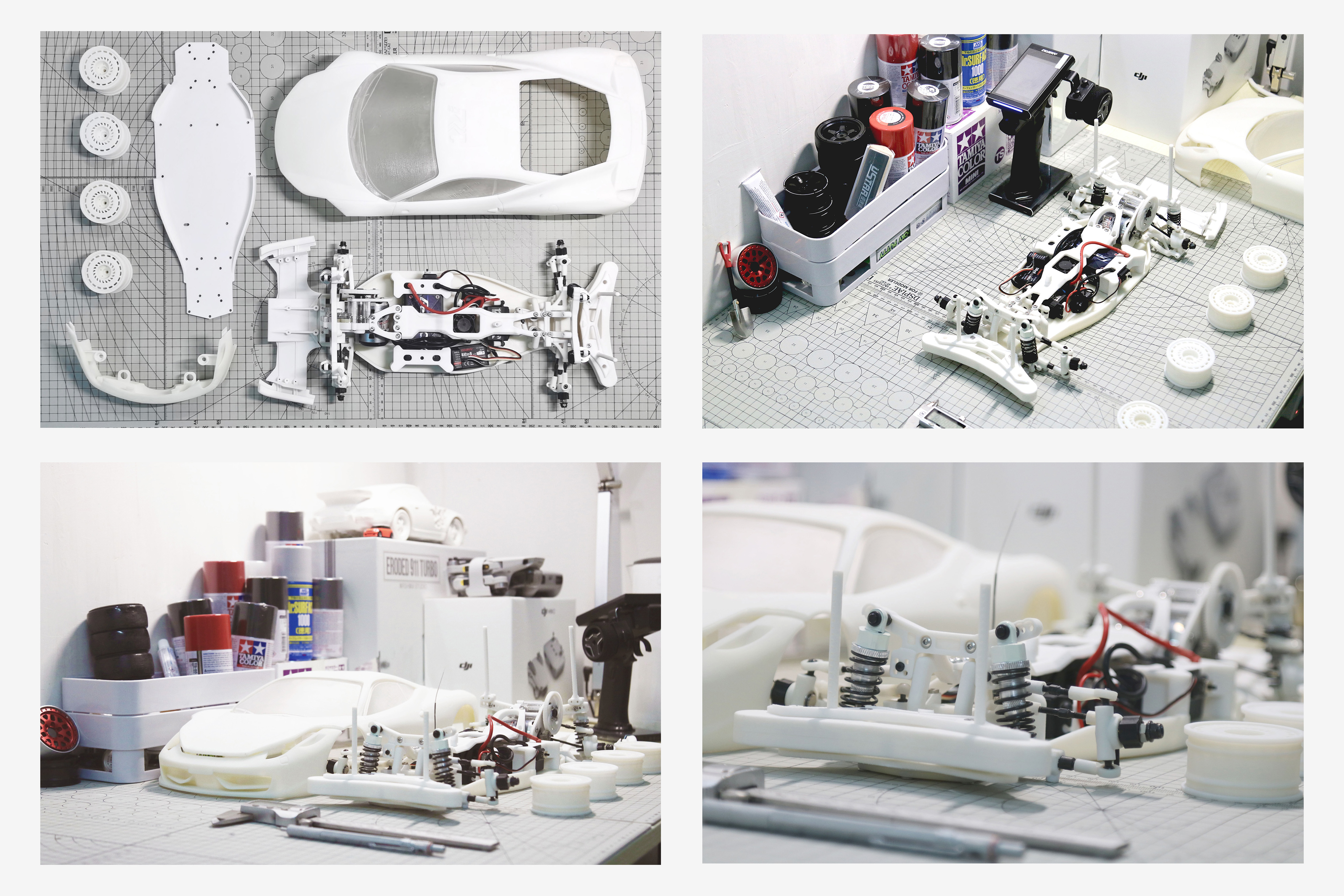 vehicle，RC，Remote control model，frame design，