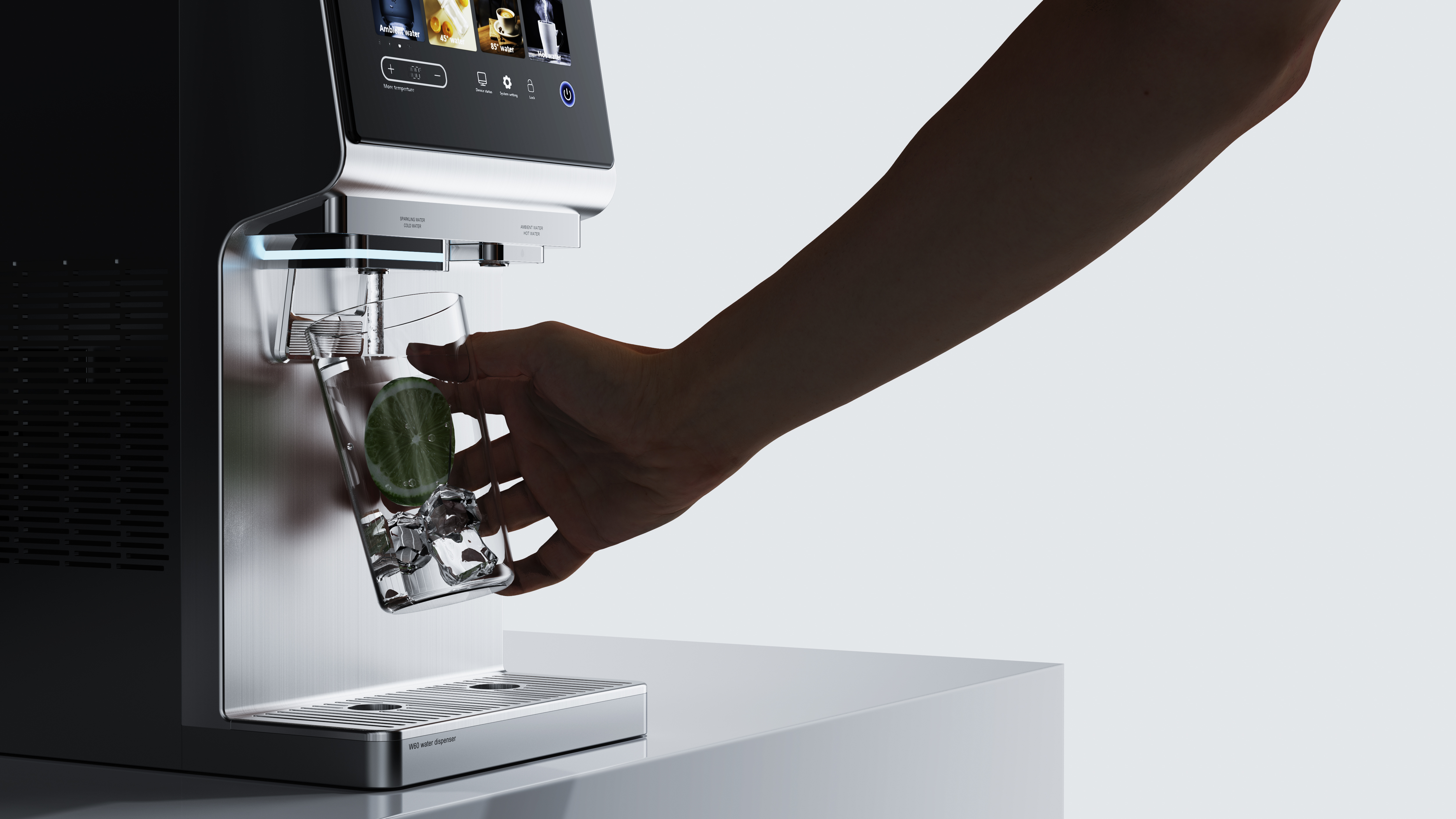 industrial design，product design，Water purifier，Drinking machine，Water dispenser，Sparkling Water，