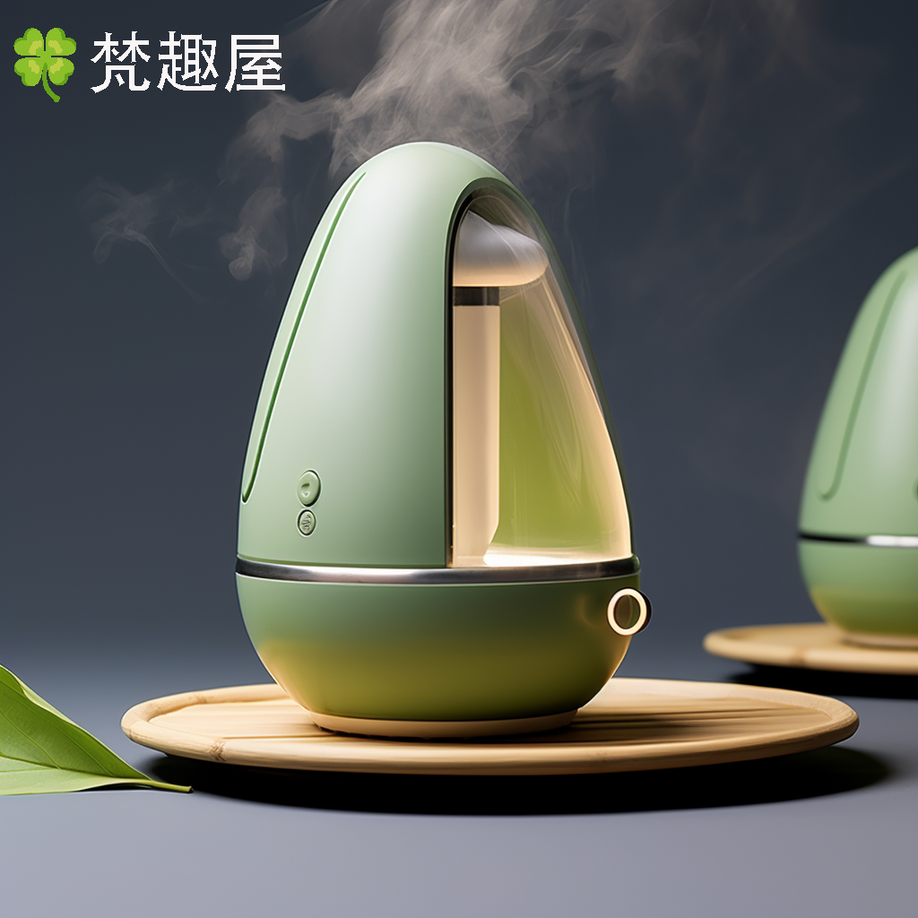 Industrial Design Order，Humidifier design，Rhino Modeling，Keyshot Rendering，