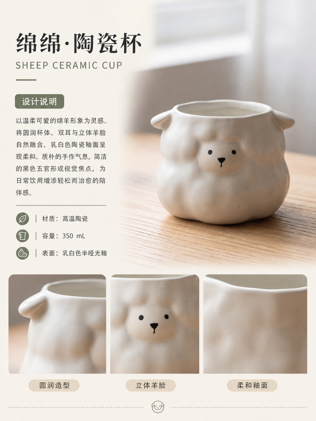 Ceramic cup，Zodiac cultural creation，Vessel design，
