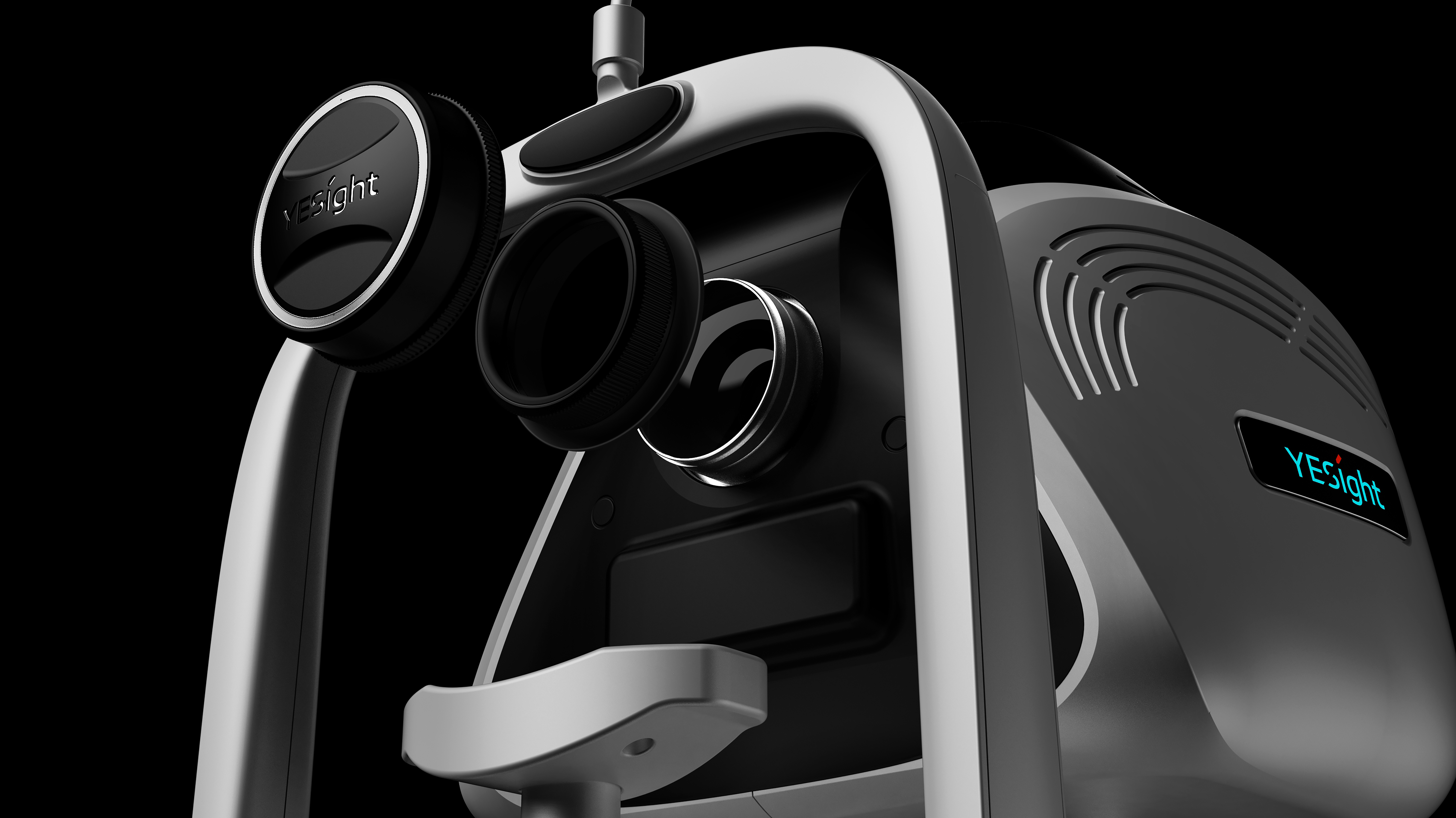 fundus camera ，medical apparatus and instruments，industrial design，High-end texture，Eye Screening，