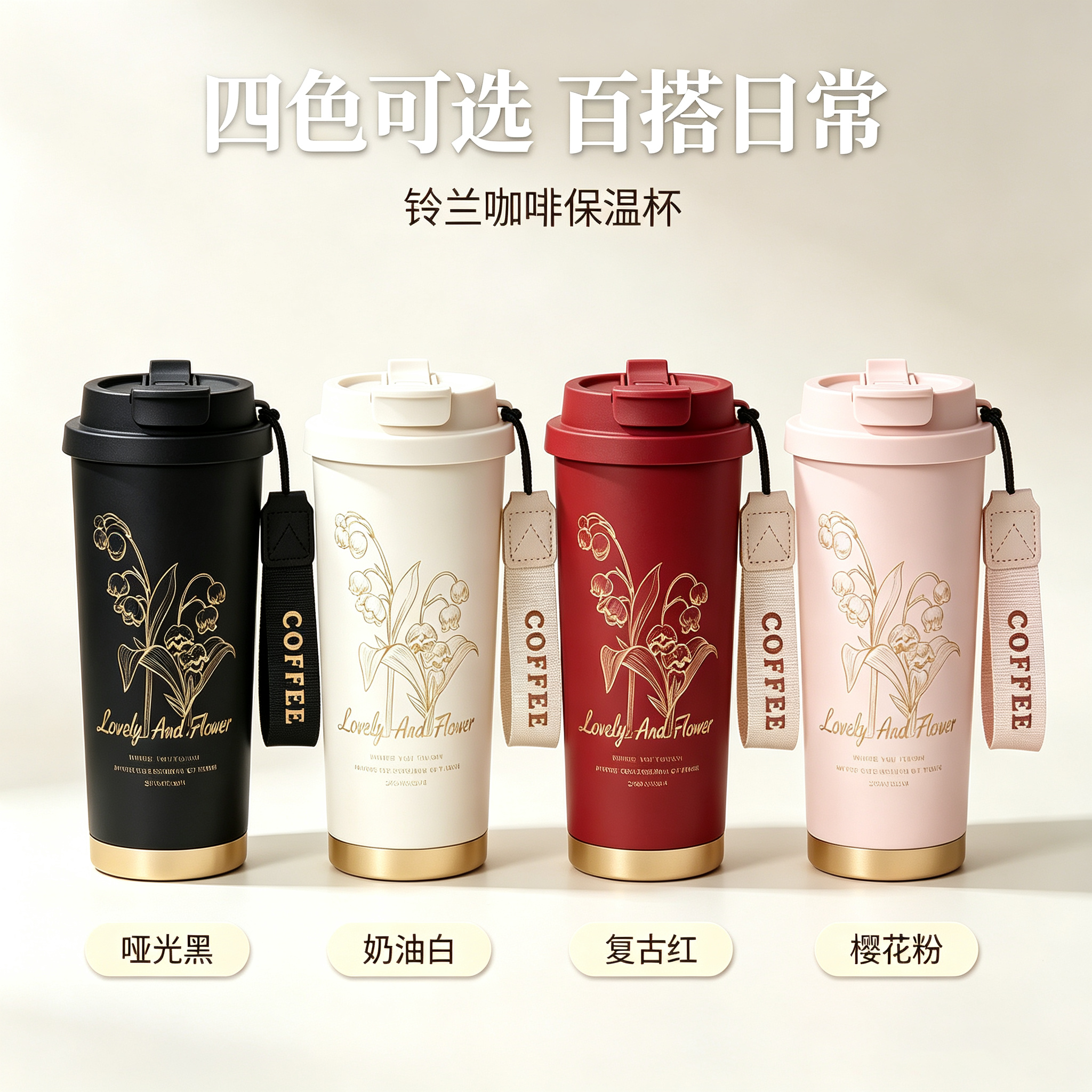 Appearance design of water cup，industrial design，Industrial Design Order，Daily Products，Portable coffee cup，