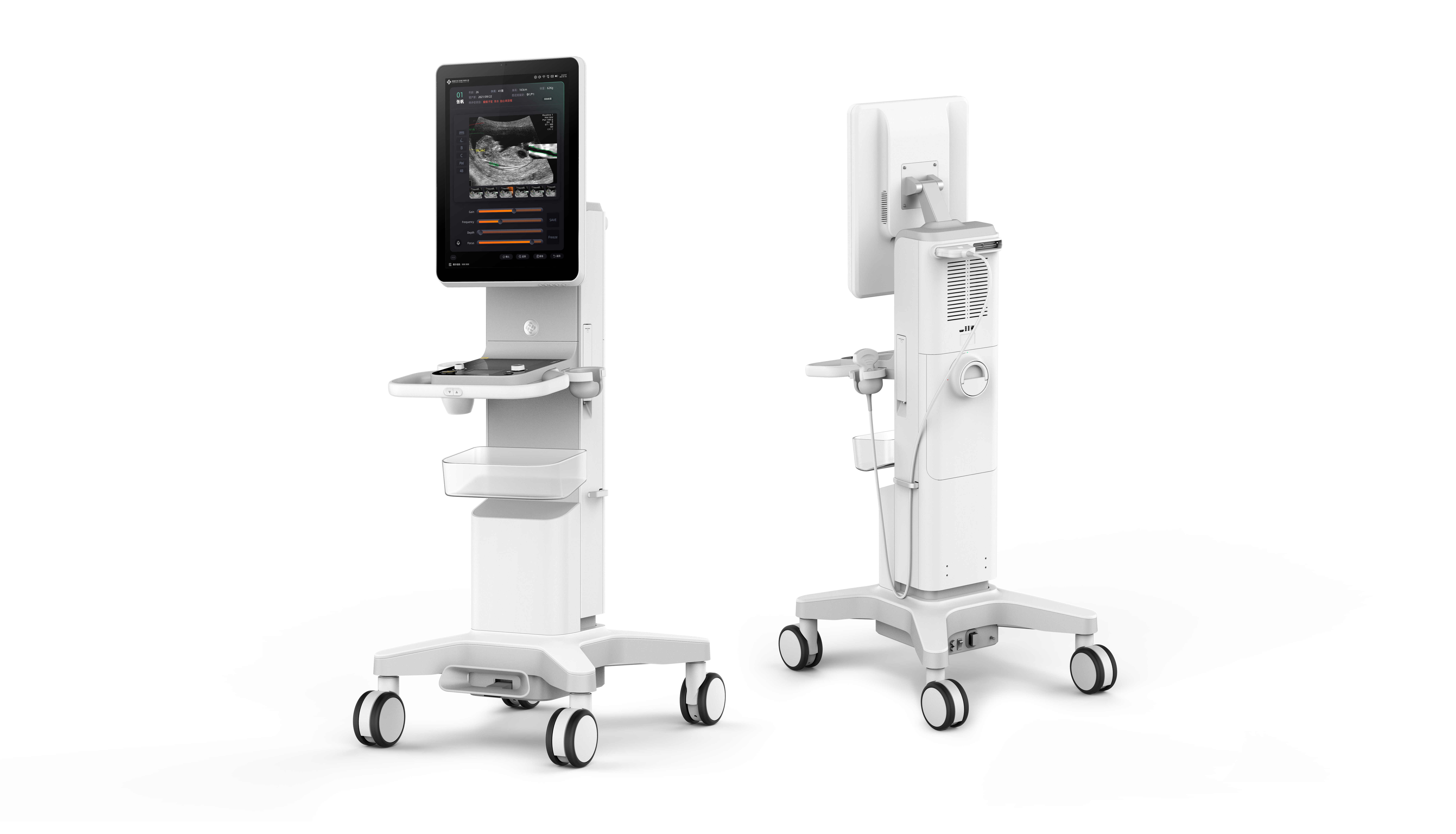 industrial design，product design，Medical equipment，labor process detection，If Award，Ultrasonic equipment，