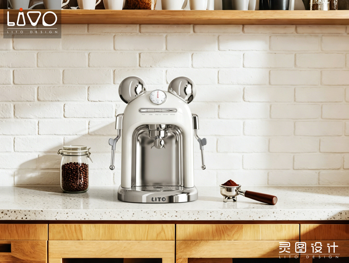 Coffee machine，Childlike Coffee Maker，Italian coffee machine，Cute coffee machine，