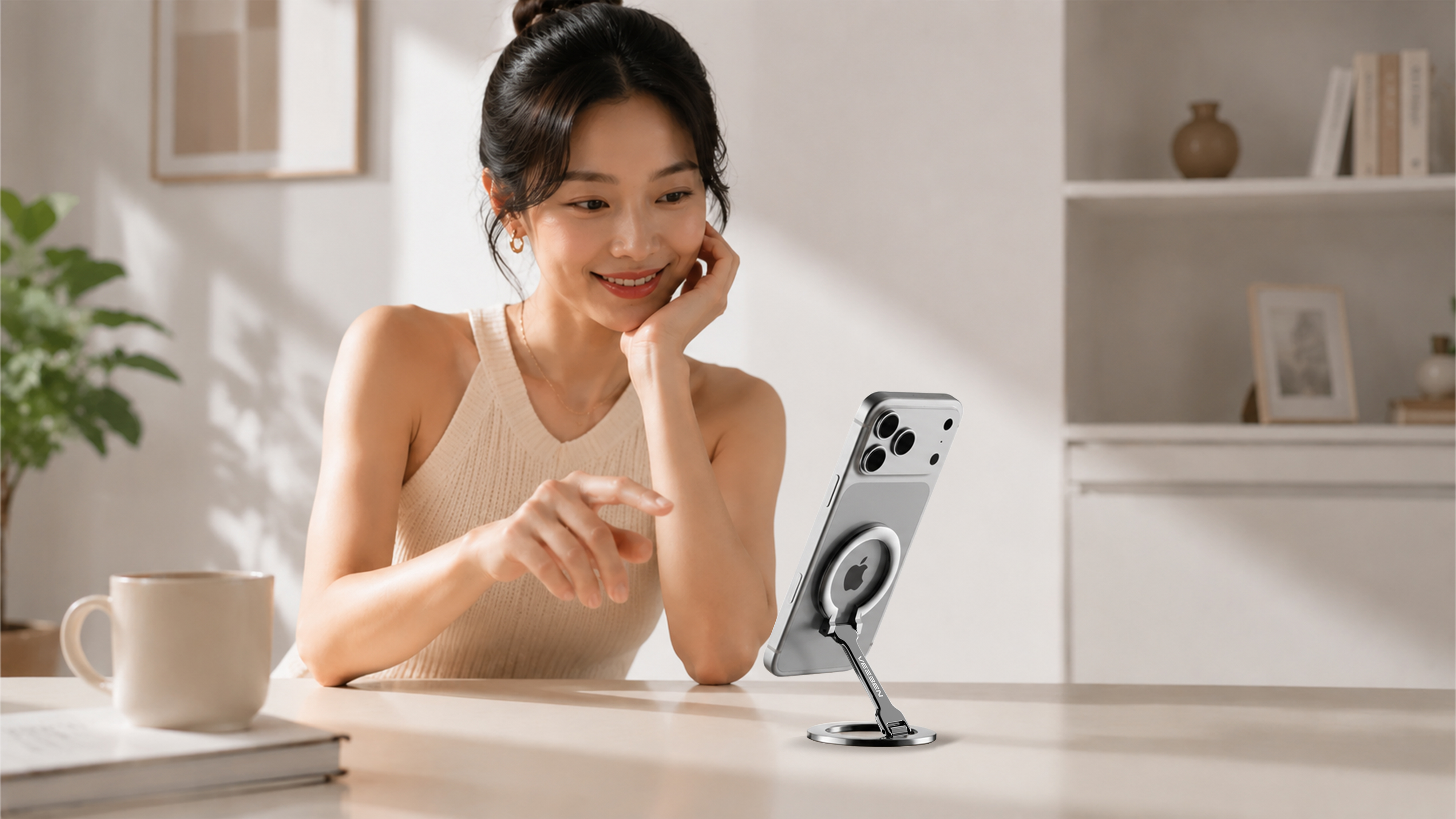 Double Ring Bracket，Mobile phone bracket，Apple bracket，Portable support，