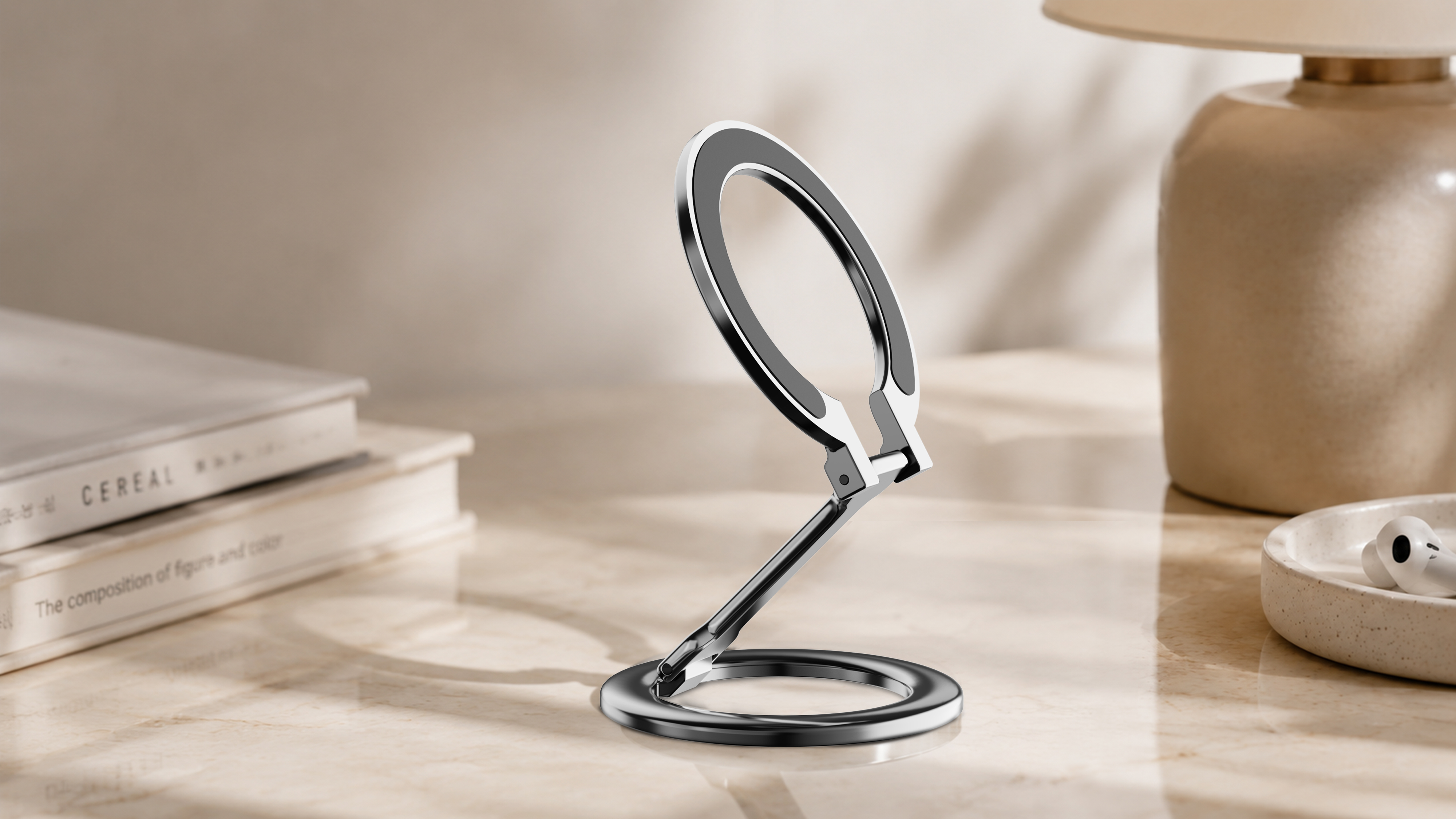 Double Ring Bracket，Mobile phone bracket，Apple bracket，Portable support，