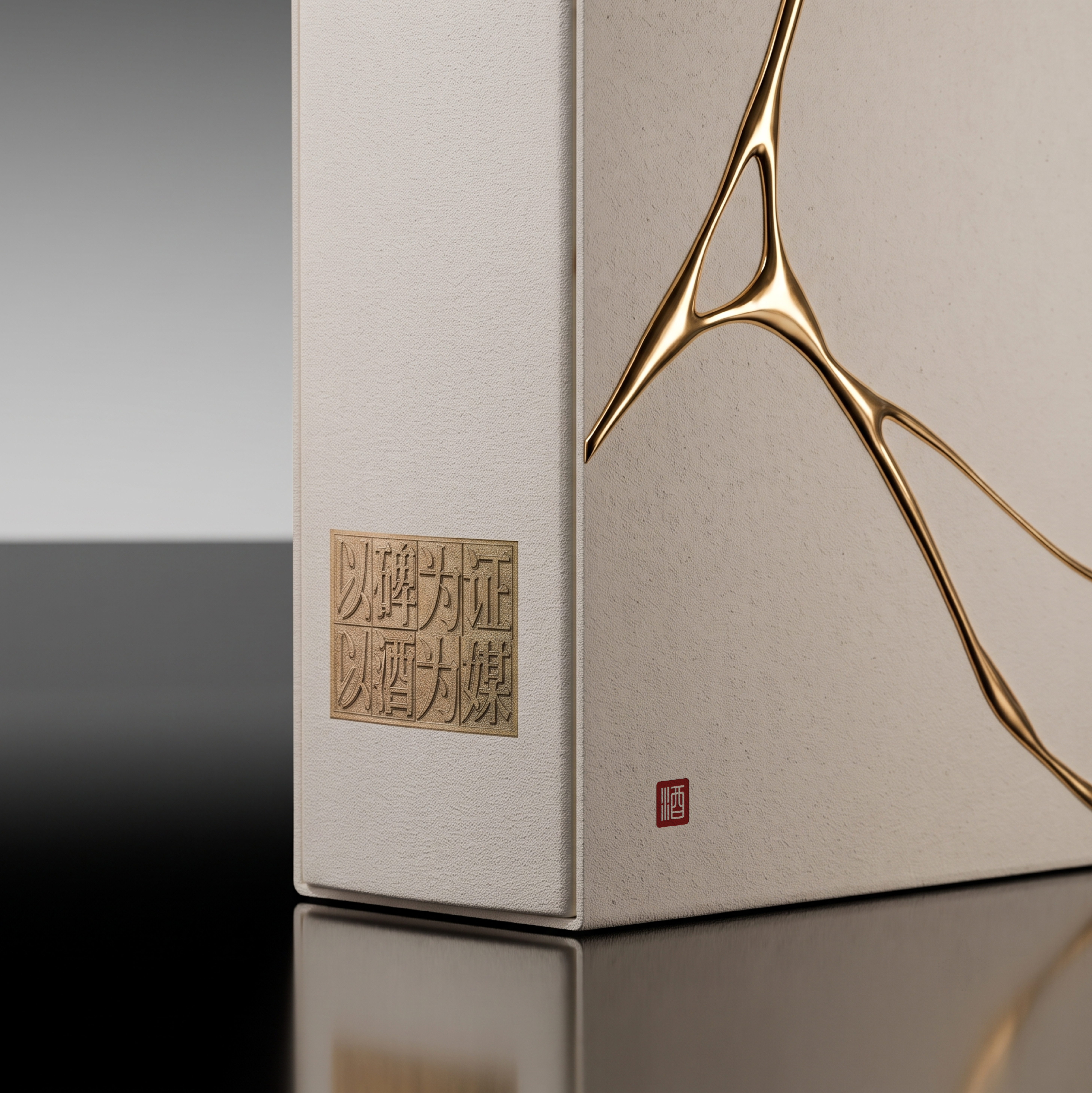 packing design，Stand cool.，Summary of wine，Shanghai Mick Design，Abstract Liquor Packaging Design Competition，Station Cool Challenge，Designers are standing cool，bottle shape design，