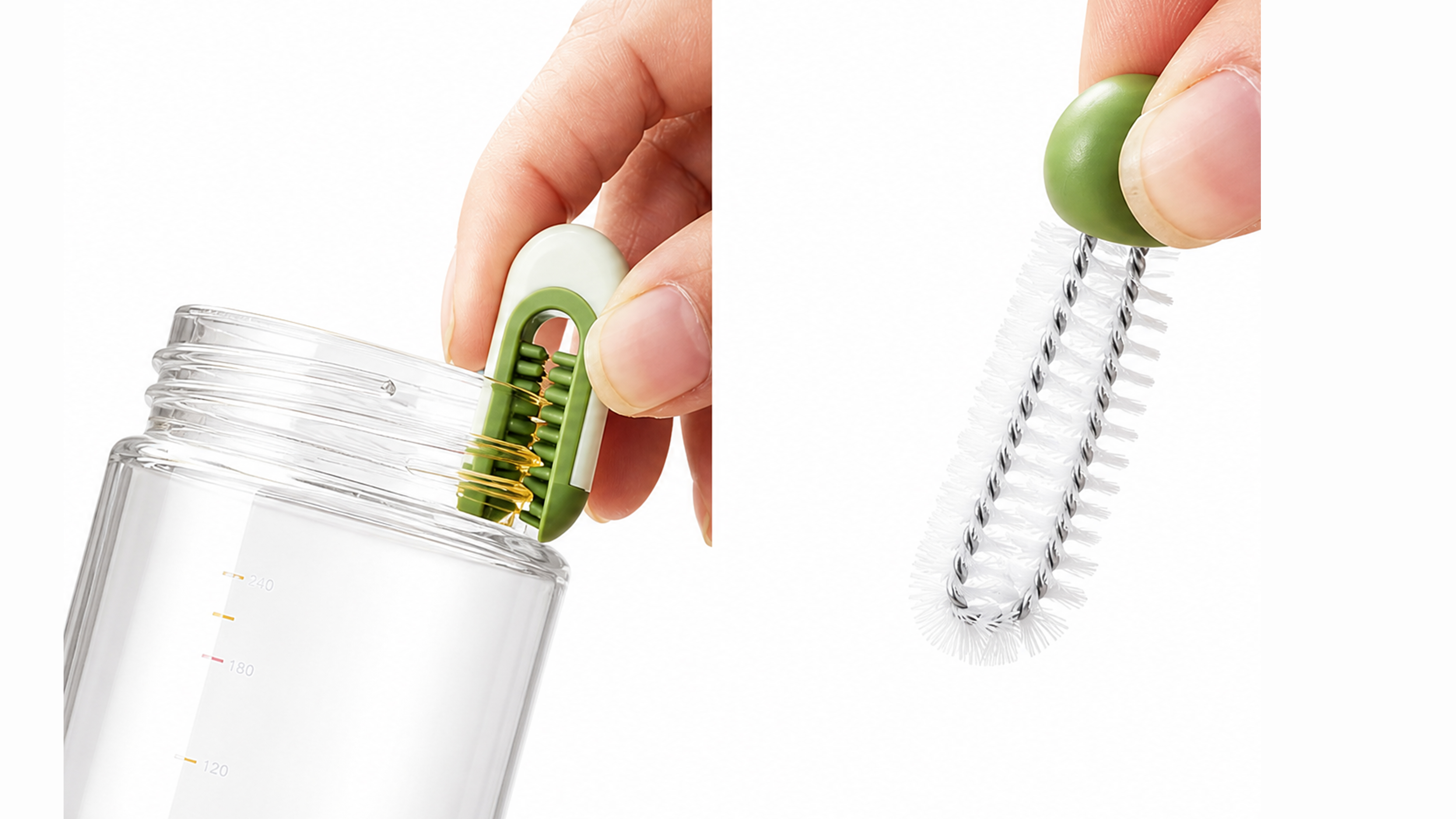 Clean cup brush，