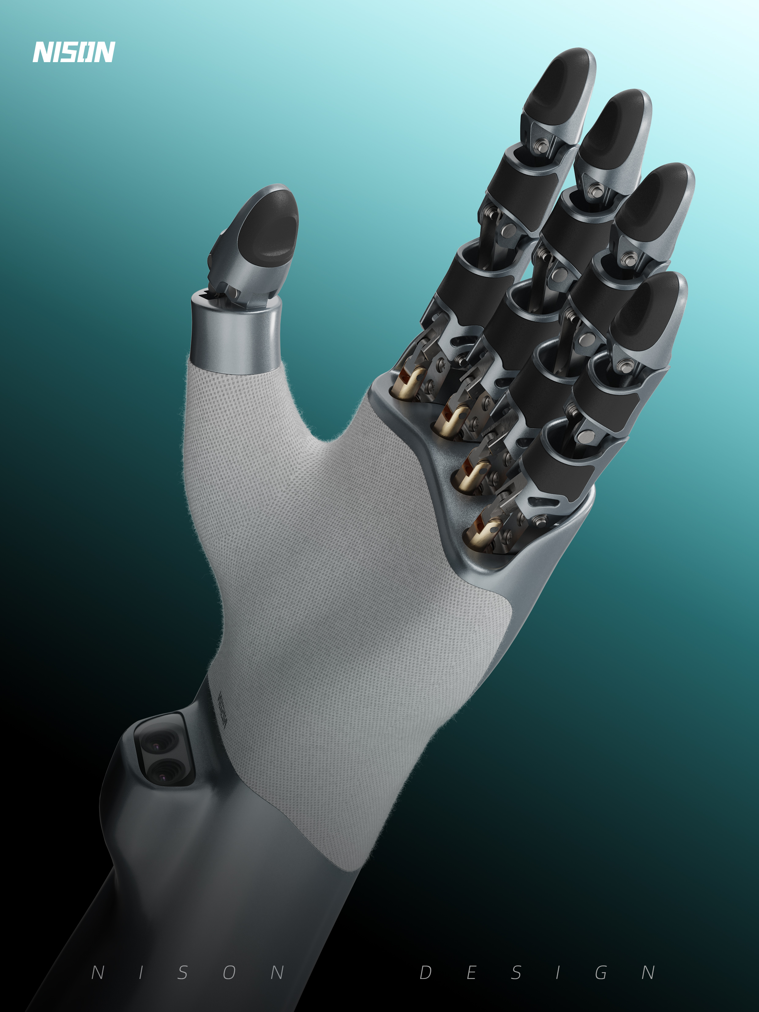 dexterous hand，robot，industrial design，