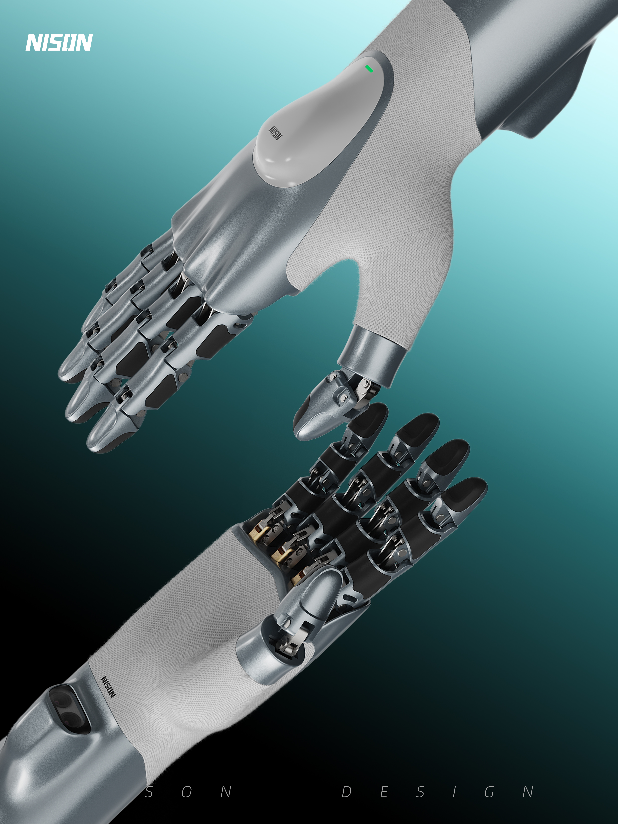 dexterous hand，robot，industrial design，