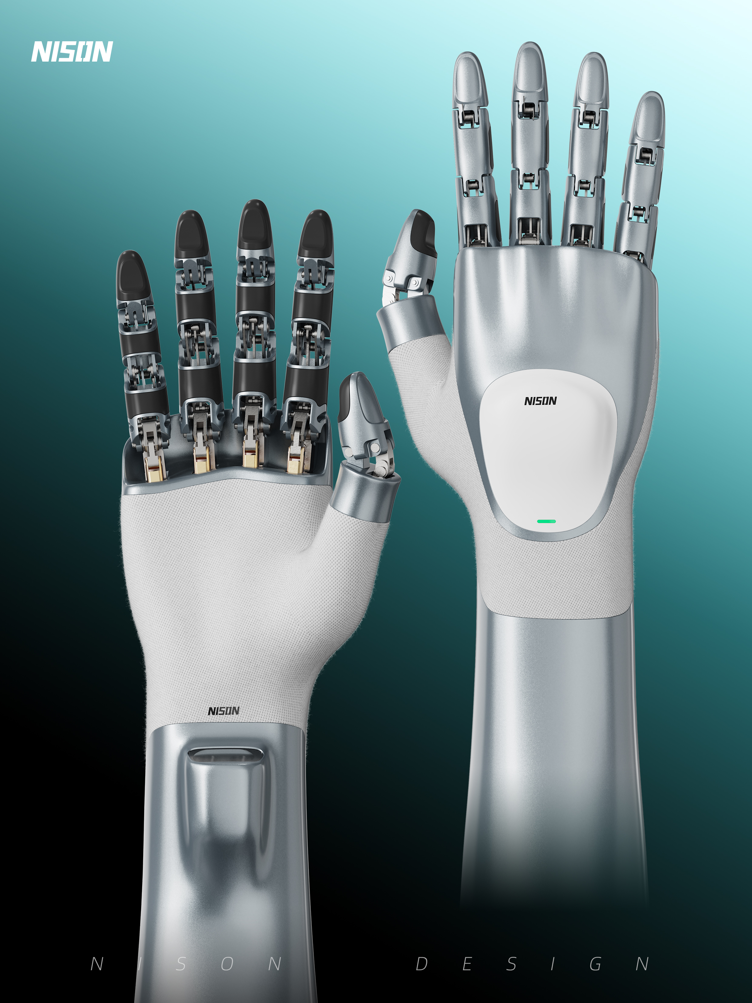dexterous hand，robot，industrial design，