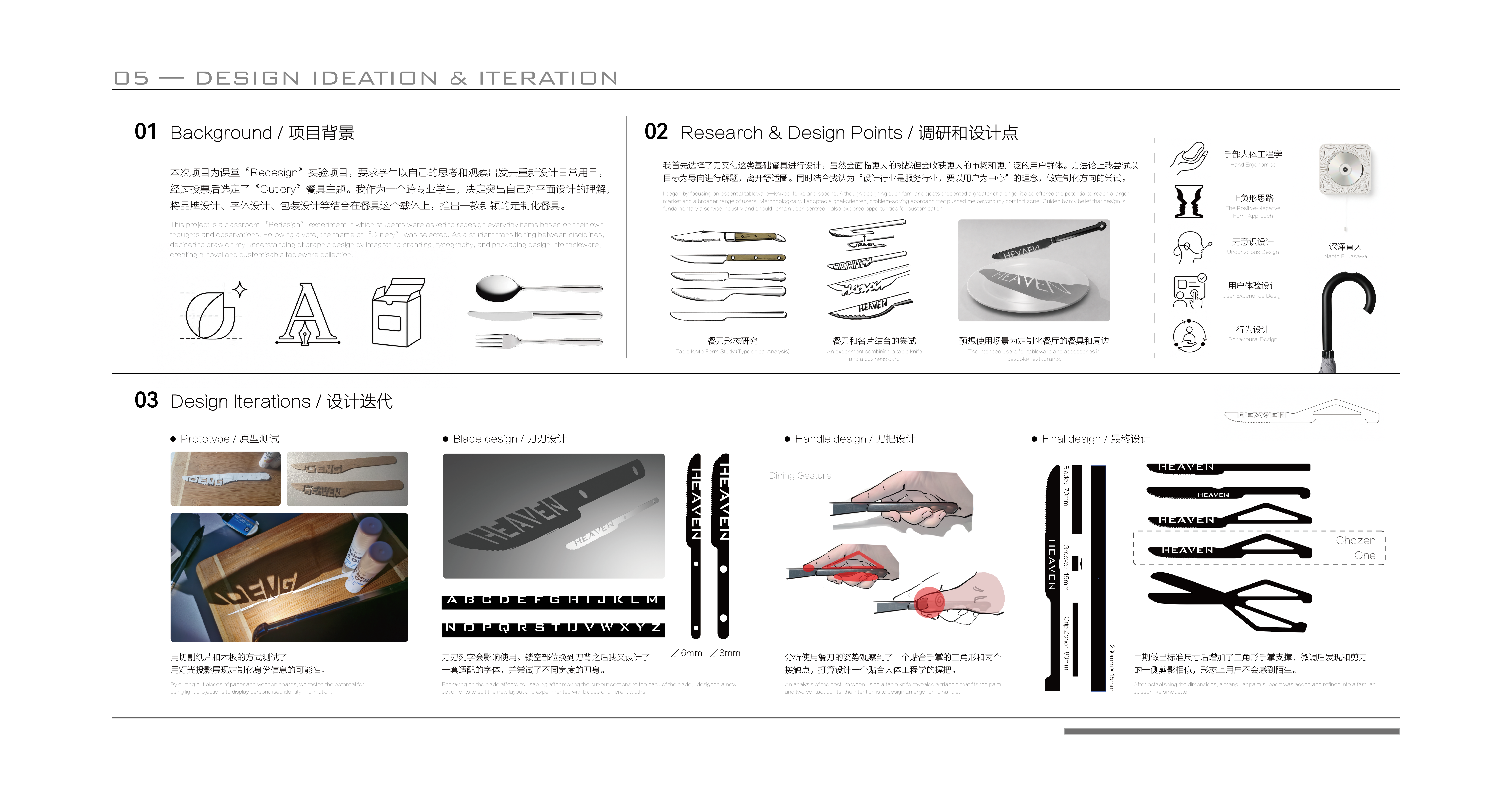 customization ，handicraft，Ergonomics，Dining Etiquette，