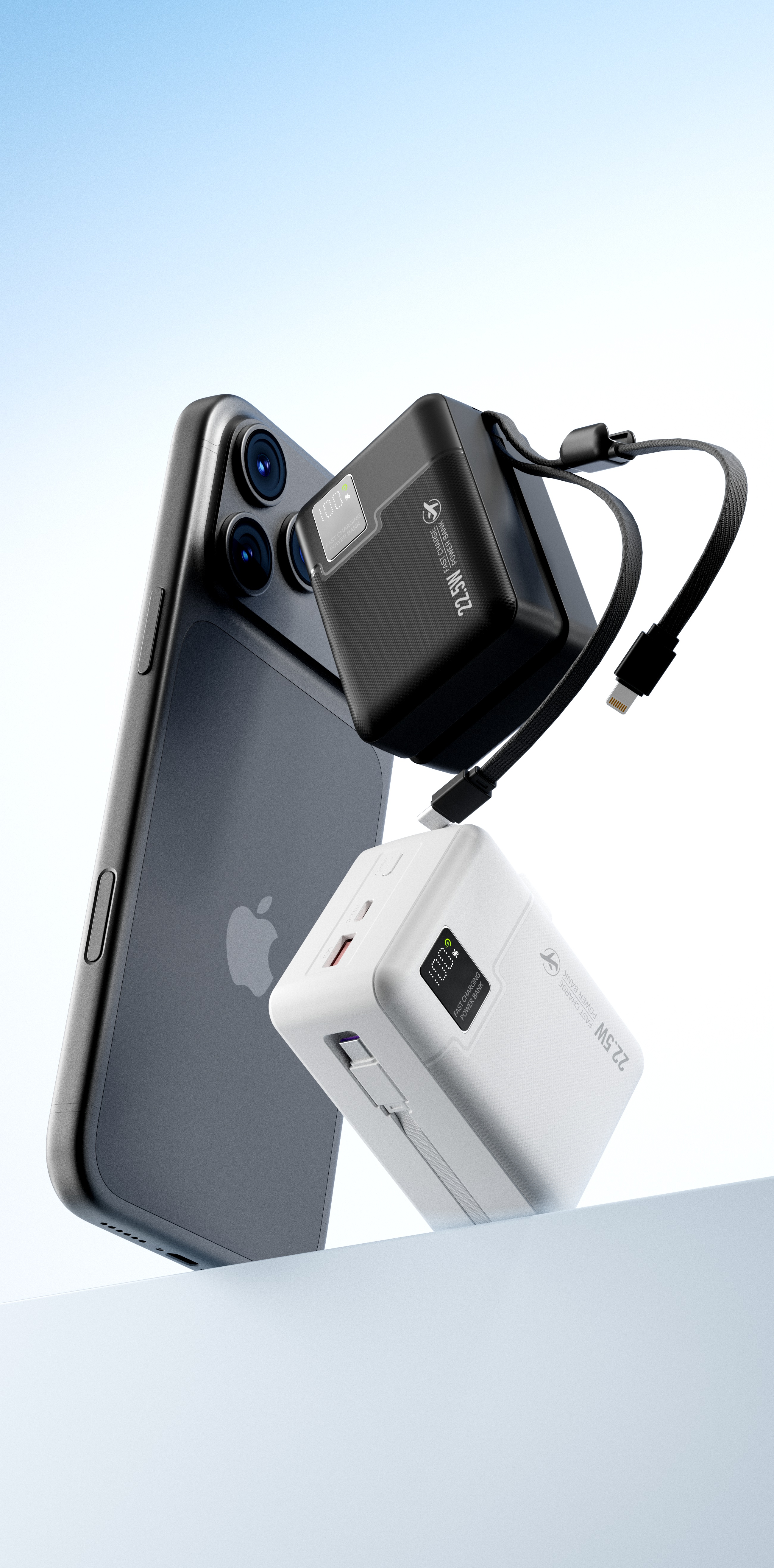 portable battery，