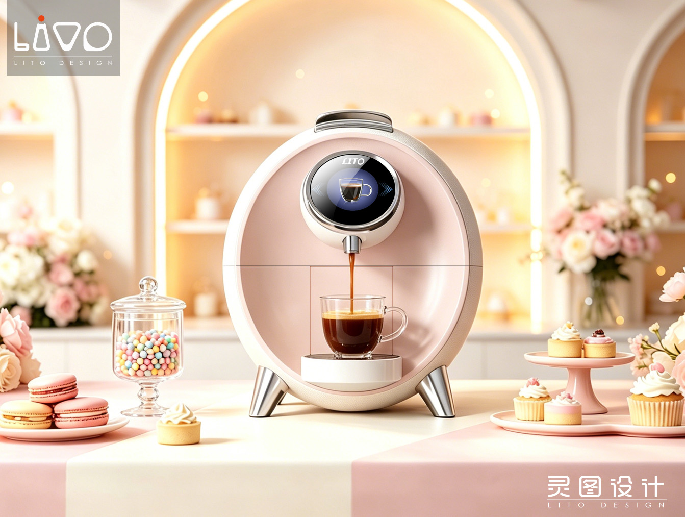 Capsule coffee machine，Coffee machine，High-value coffee machine，MOE Fun Home Appliances，Cocoa Love Coffee Machine，