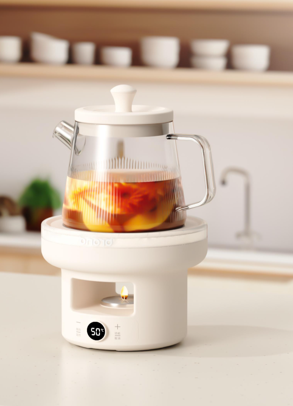 Flower teapot, Product design, Small appliance design，