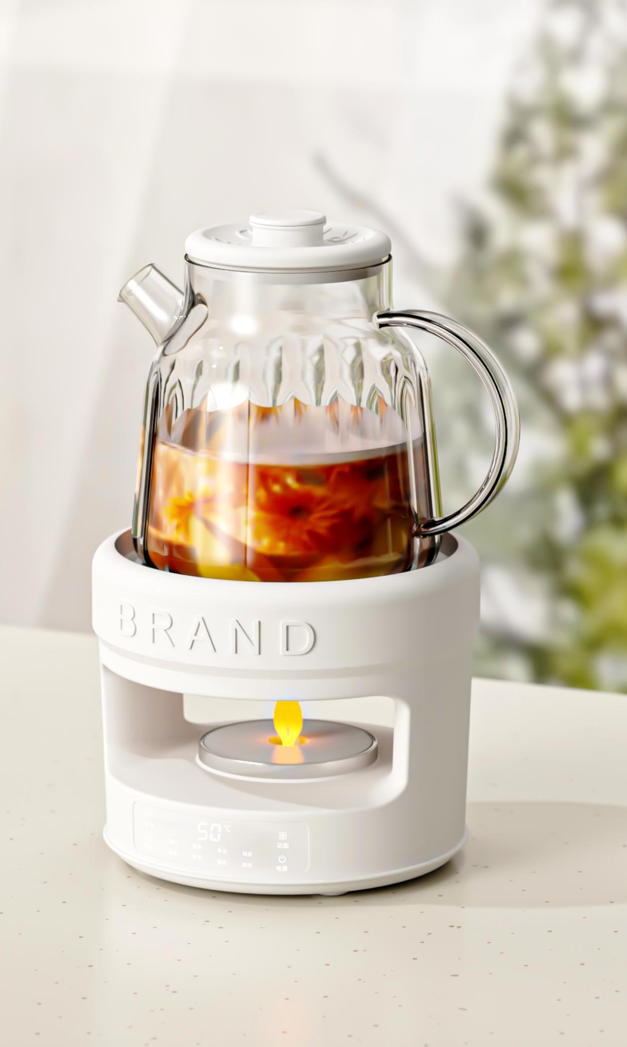Flower teapot, Product design, Small appliance design，