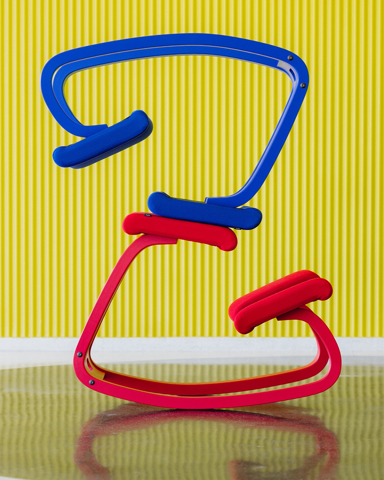 VARIABLE™，Kneeling chair，ergonomic chair，Nordic design，Recycled polyester fabric，