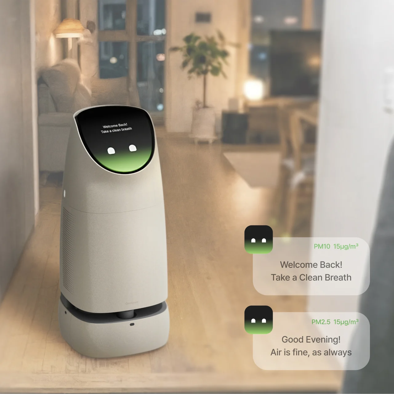 Omnipure，Mobile air purifier，autonomous navigation ，LiDAR，ToF sensor，