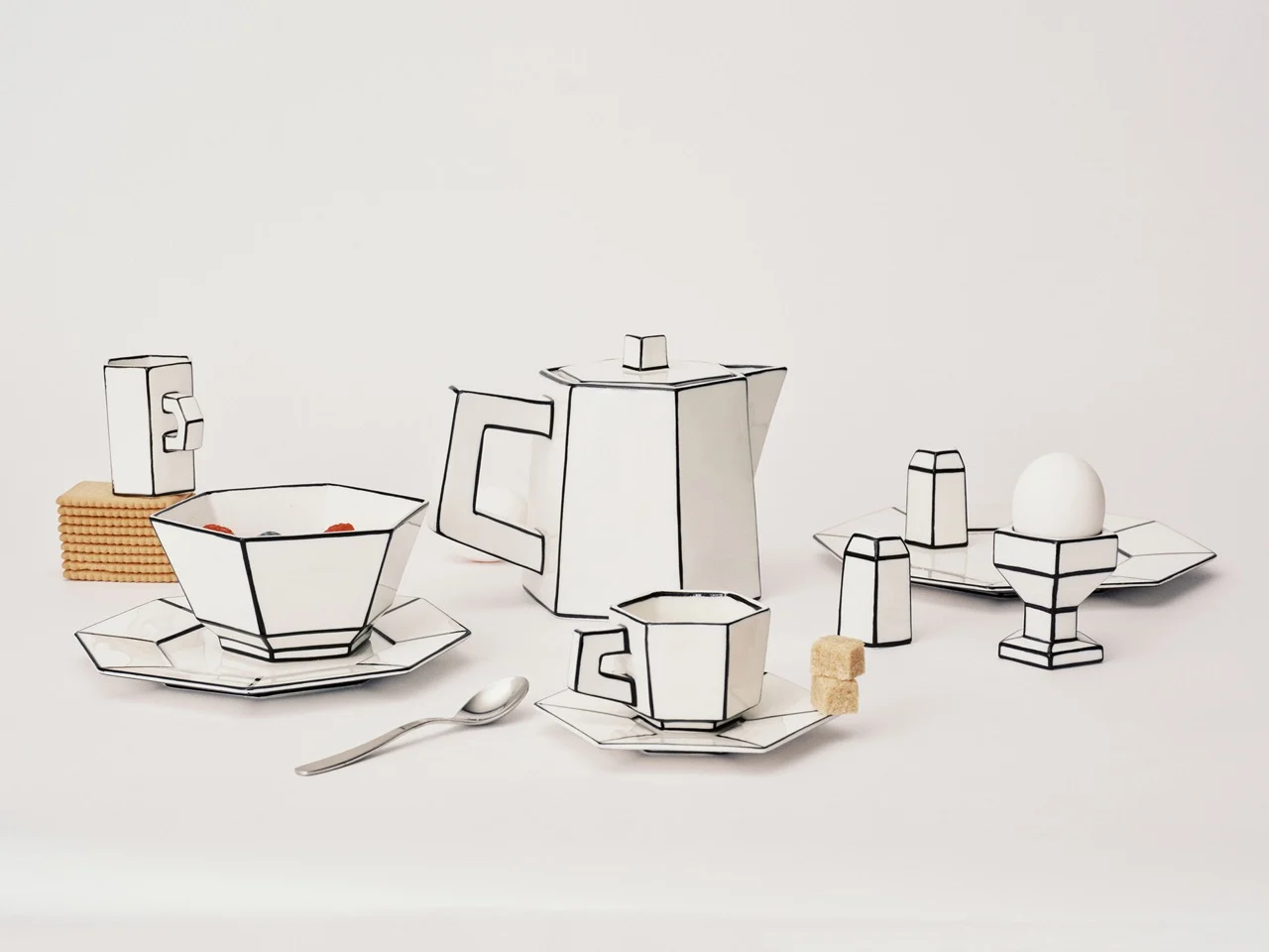 Serax，Carte Blanche，Cup pot，ceramics，Tableware design，