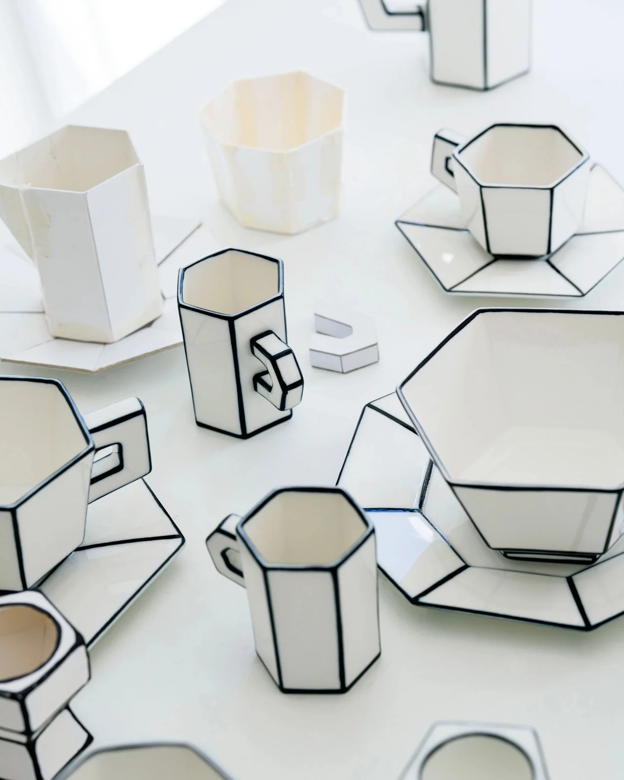 Serax，Carte Blanche，Cup pot，ceramics，Tableware design，